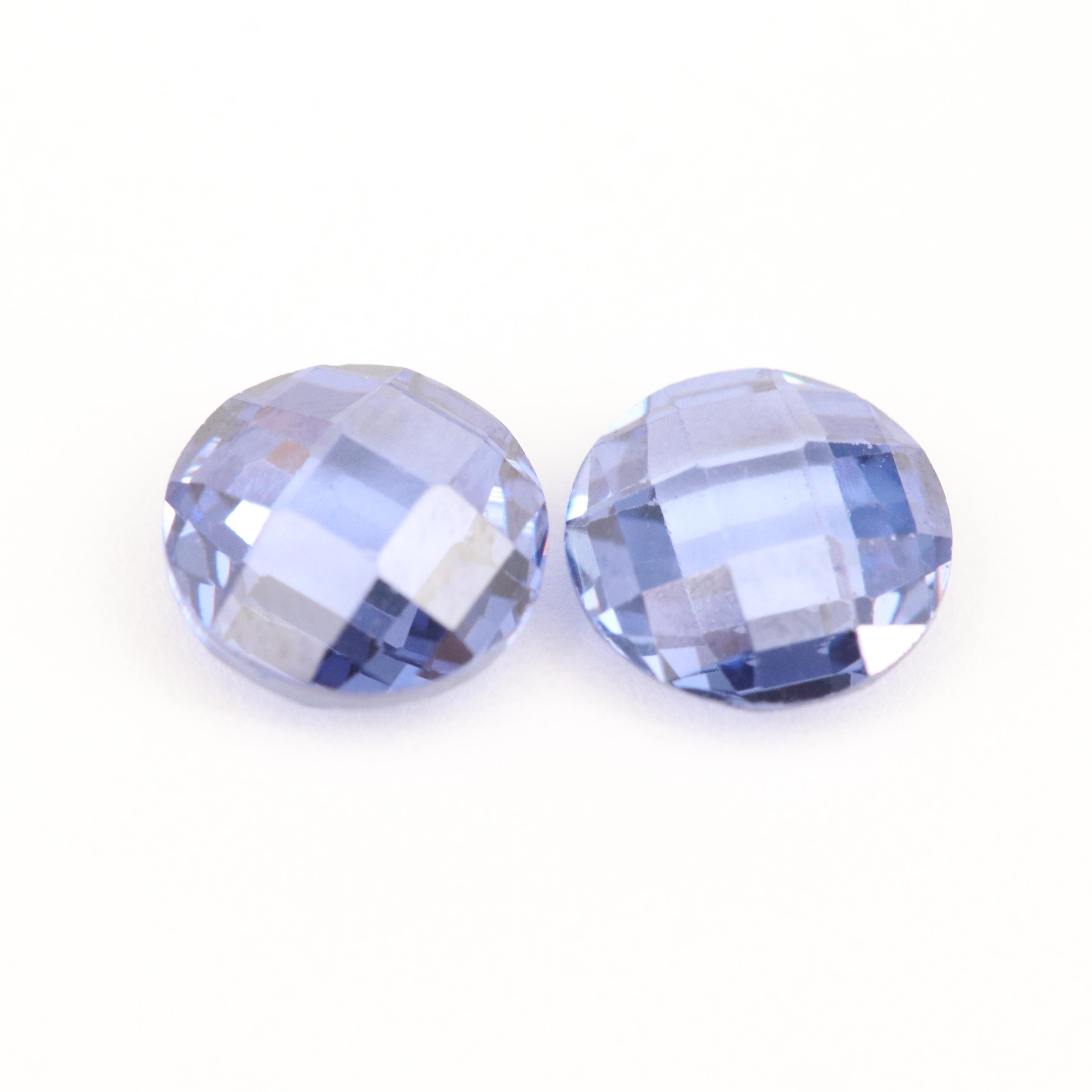 Loose Matching Pair of Cubic Zirconia