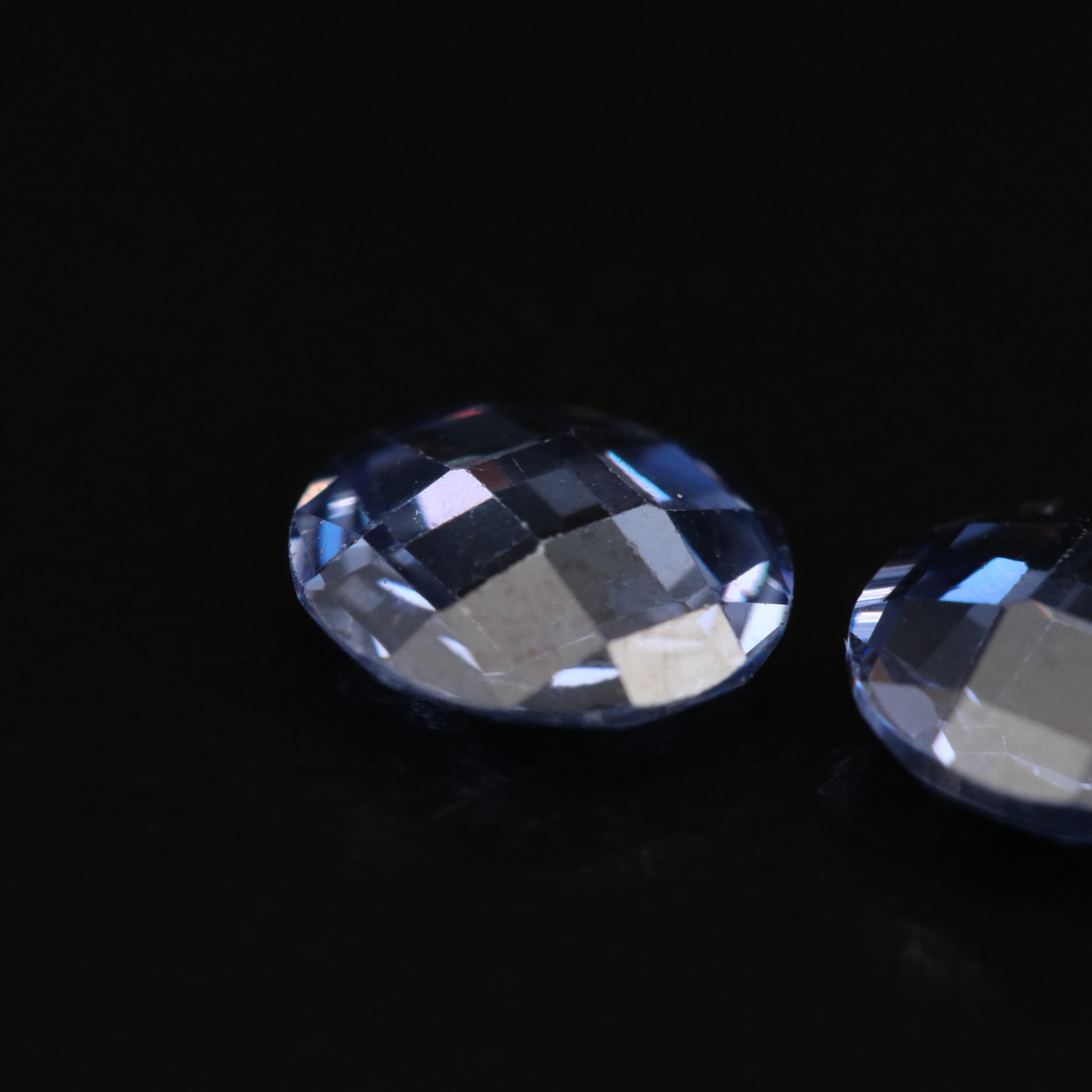 Loose Matching Pair of Cubic Zirconia