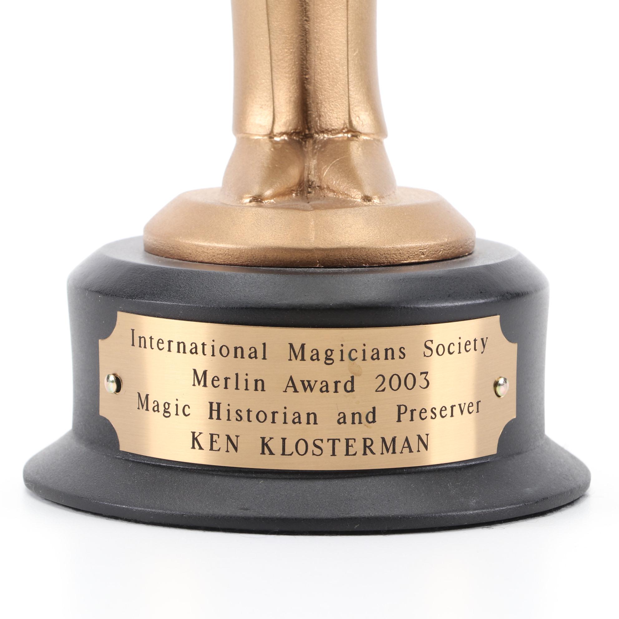 International Magicians Society Merlin Award, 2003