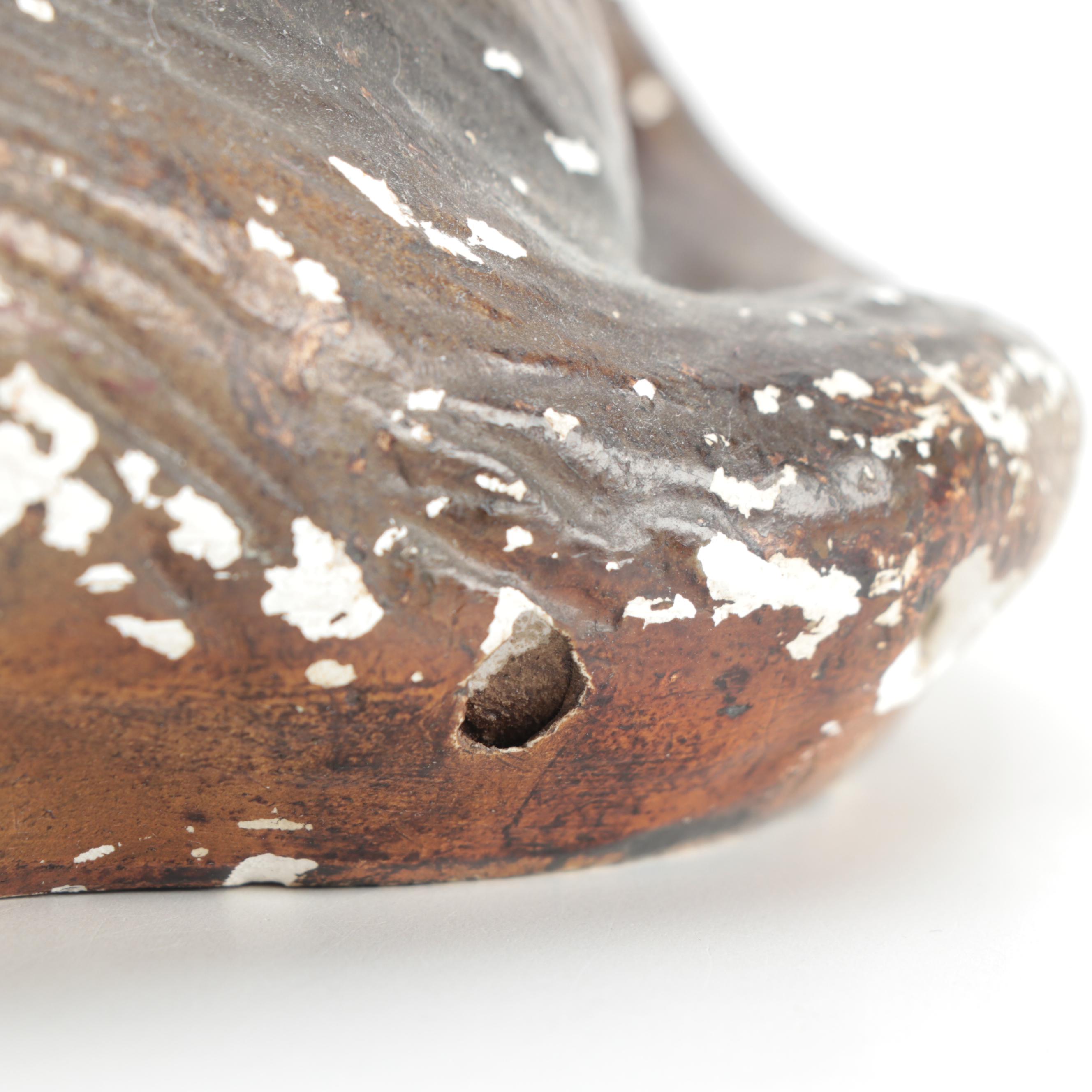 Chalkware American Staffordshire Dog Night Light Lamp