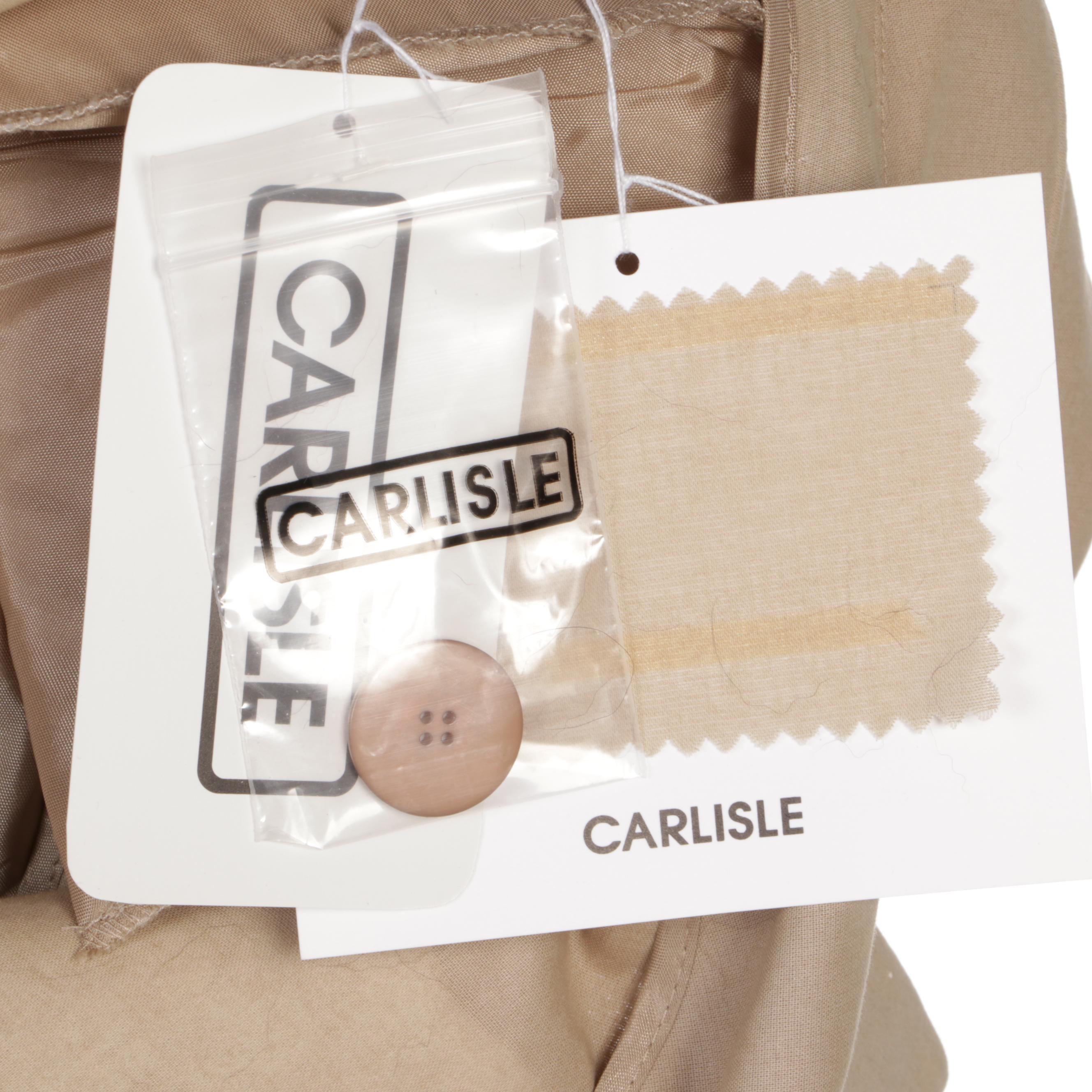 Victor Costa Skirt Suit and Carlisle Pant Suit in Beige with Floral Embroidery