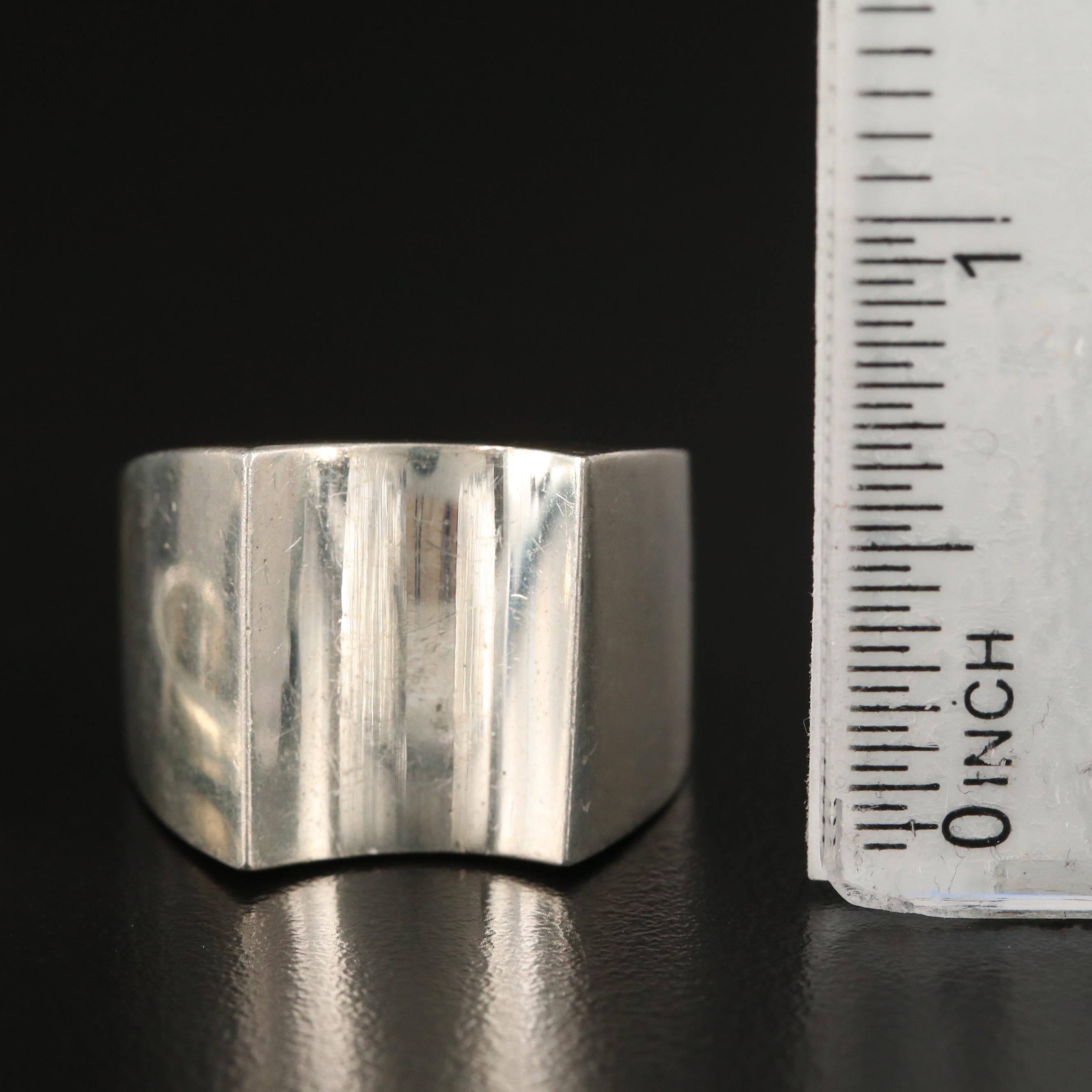 Post Modern Sterling Silver Rings