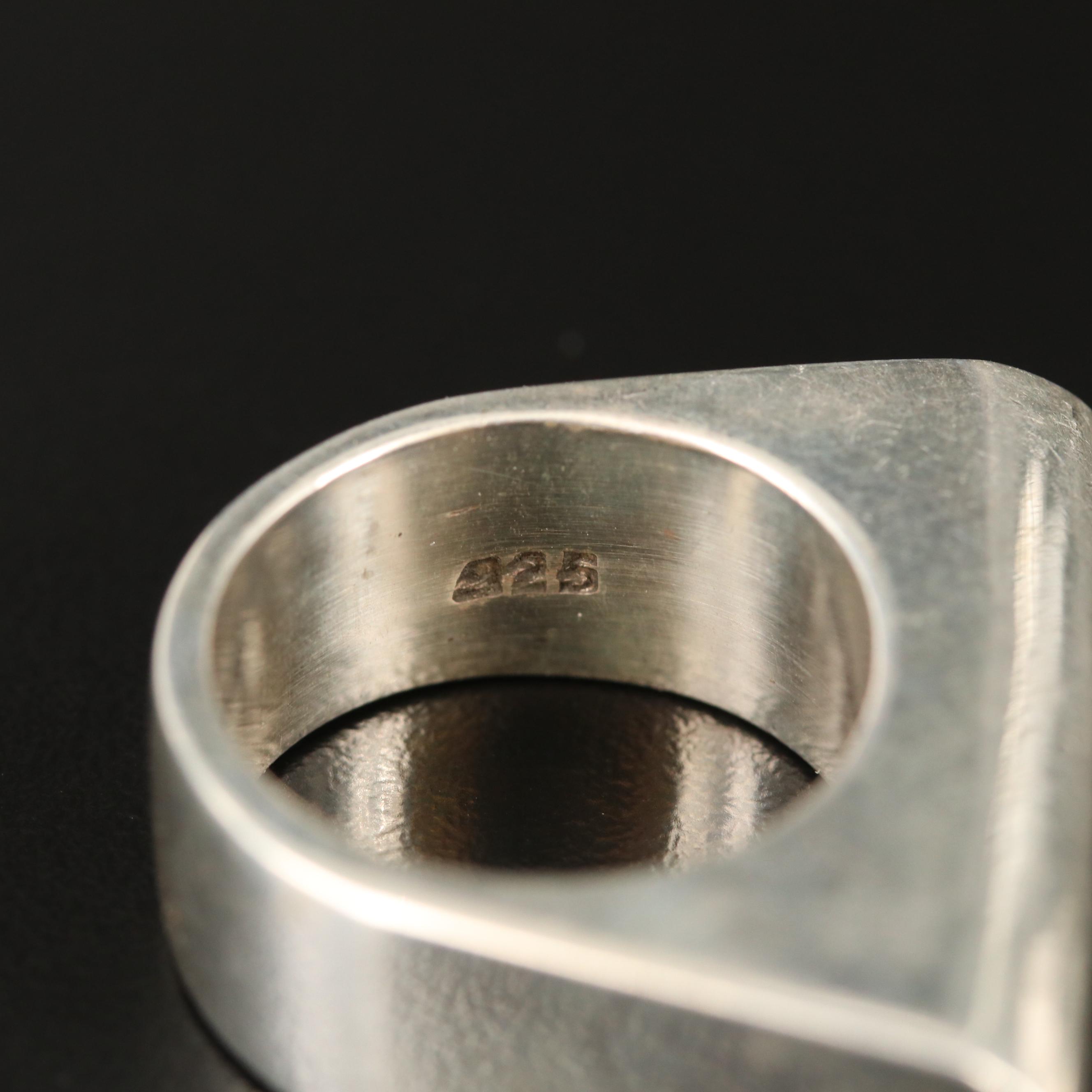 Post Modern Sterling Silver Rings