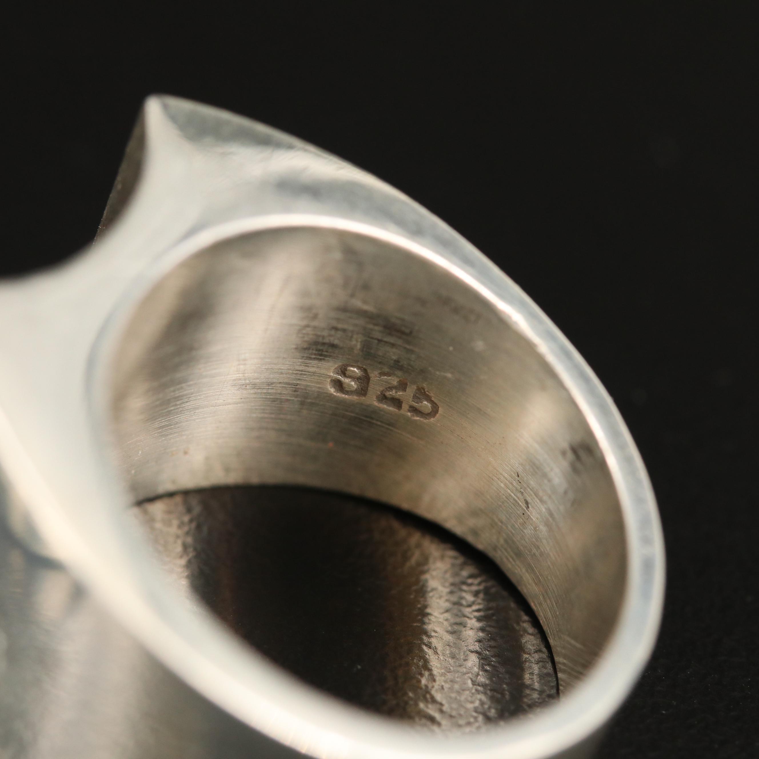 Post Modern Sterling Silver Rings