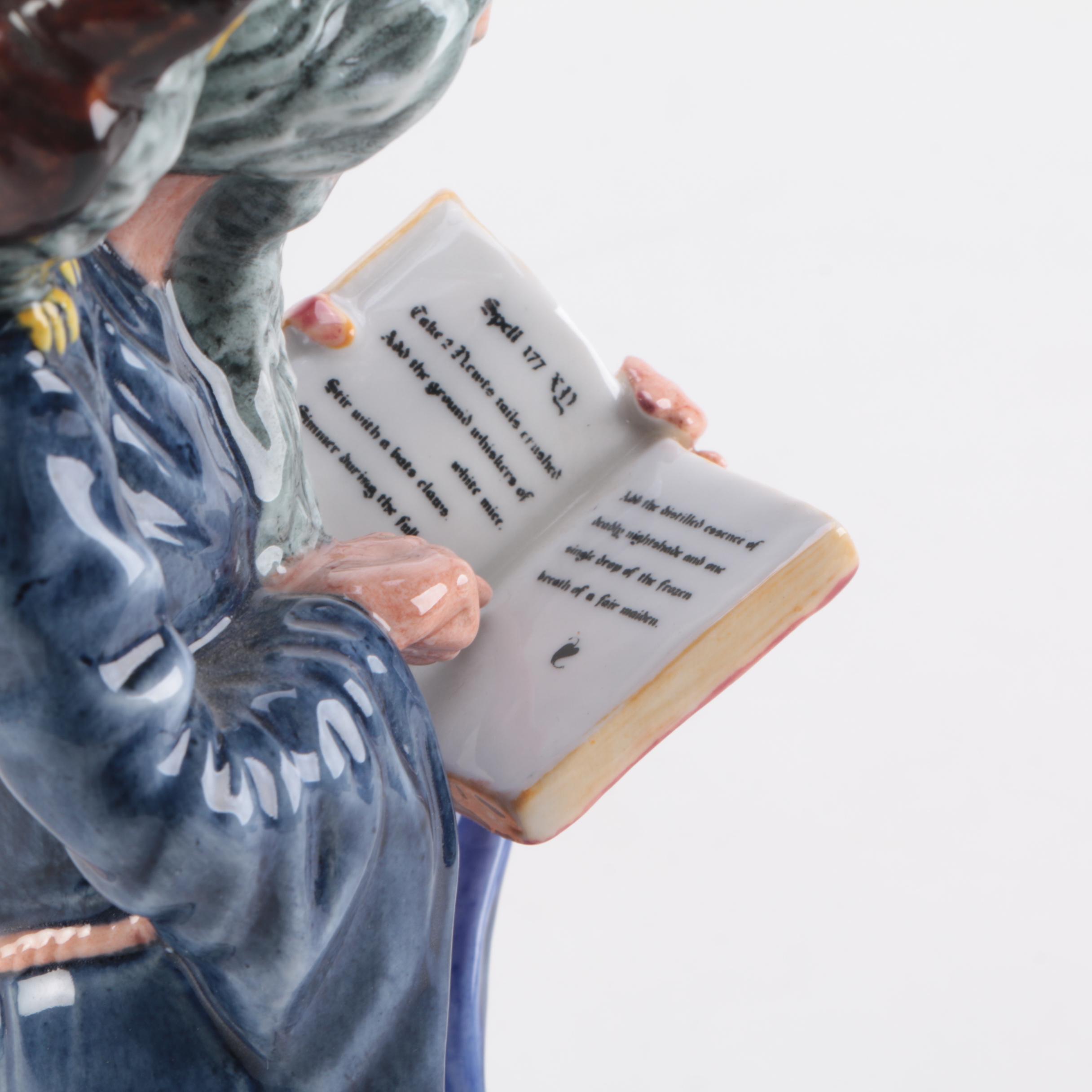 Royal Doulton "The Wizard" Ceramic Figurine, Late 20th Century