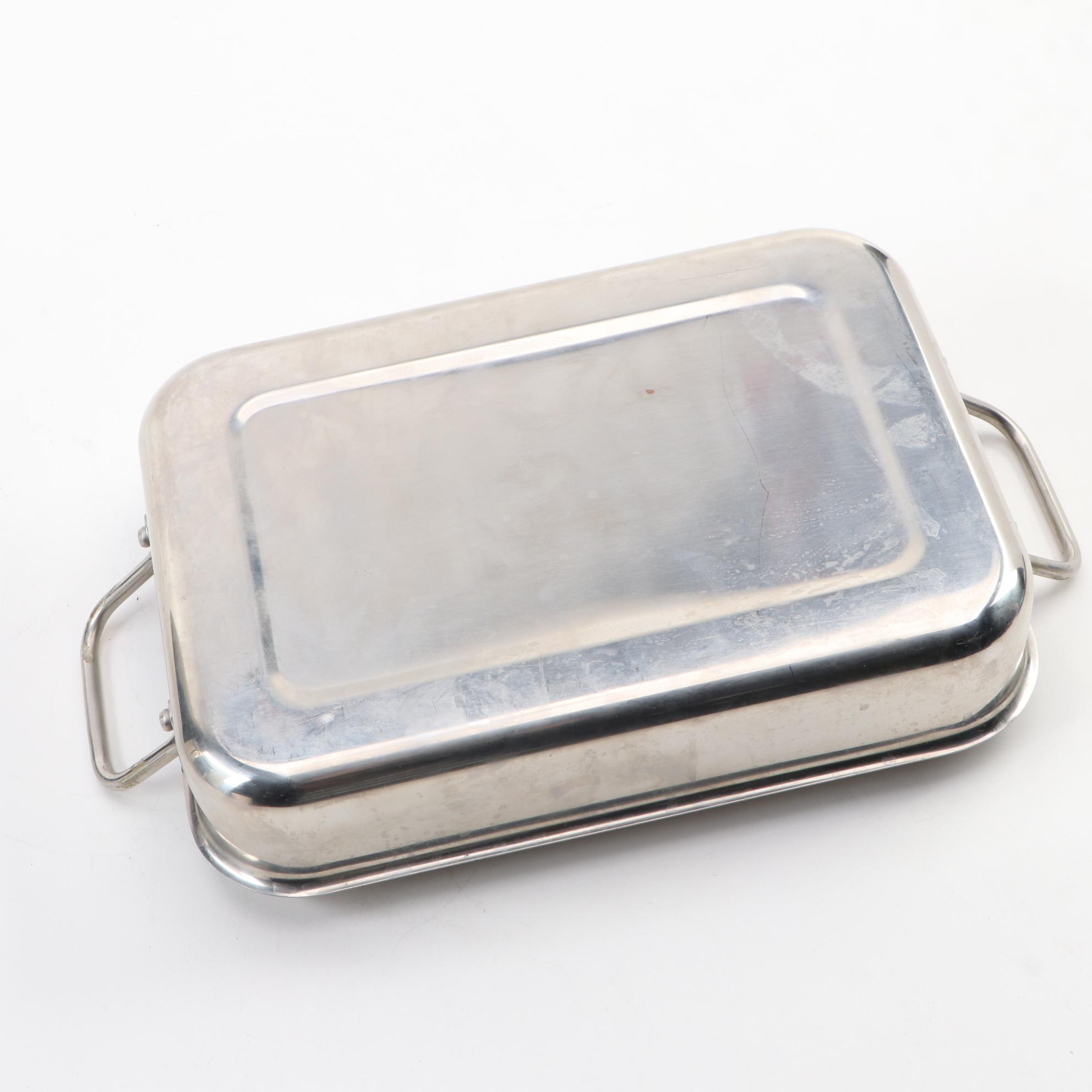 Cuisinart Dutch Oven and Roasting Pan with Other Stainless Steel Cookware