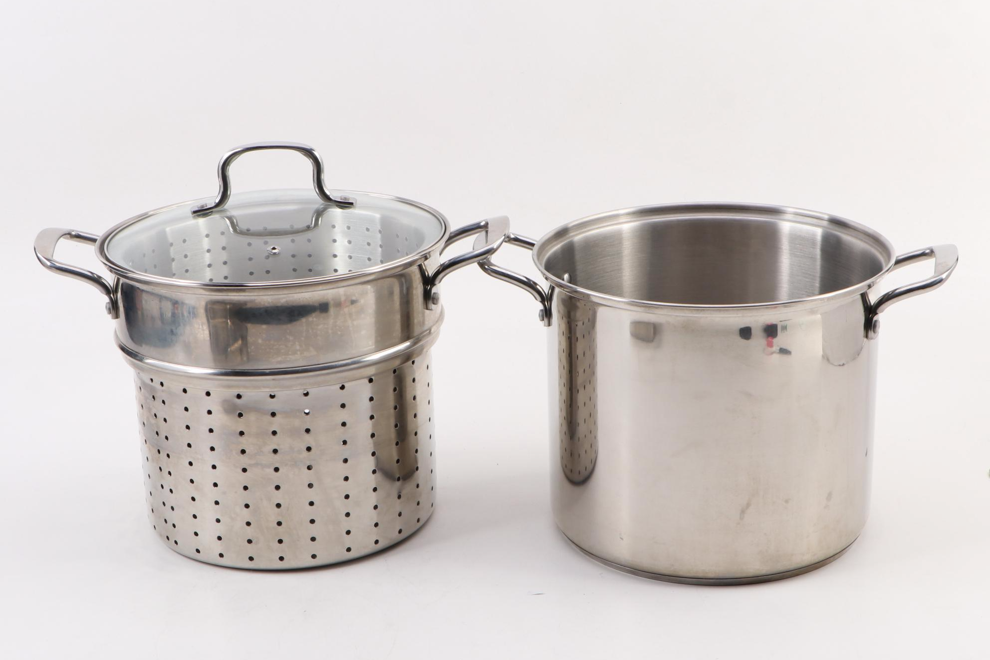 Cuisinart Dutch Oven and Roasting Pan with Other Stainless Steel Cookware