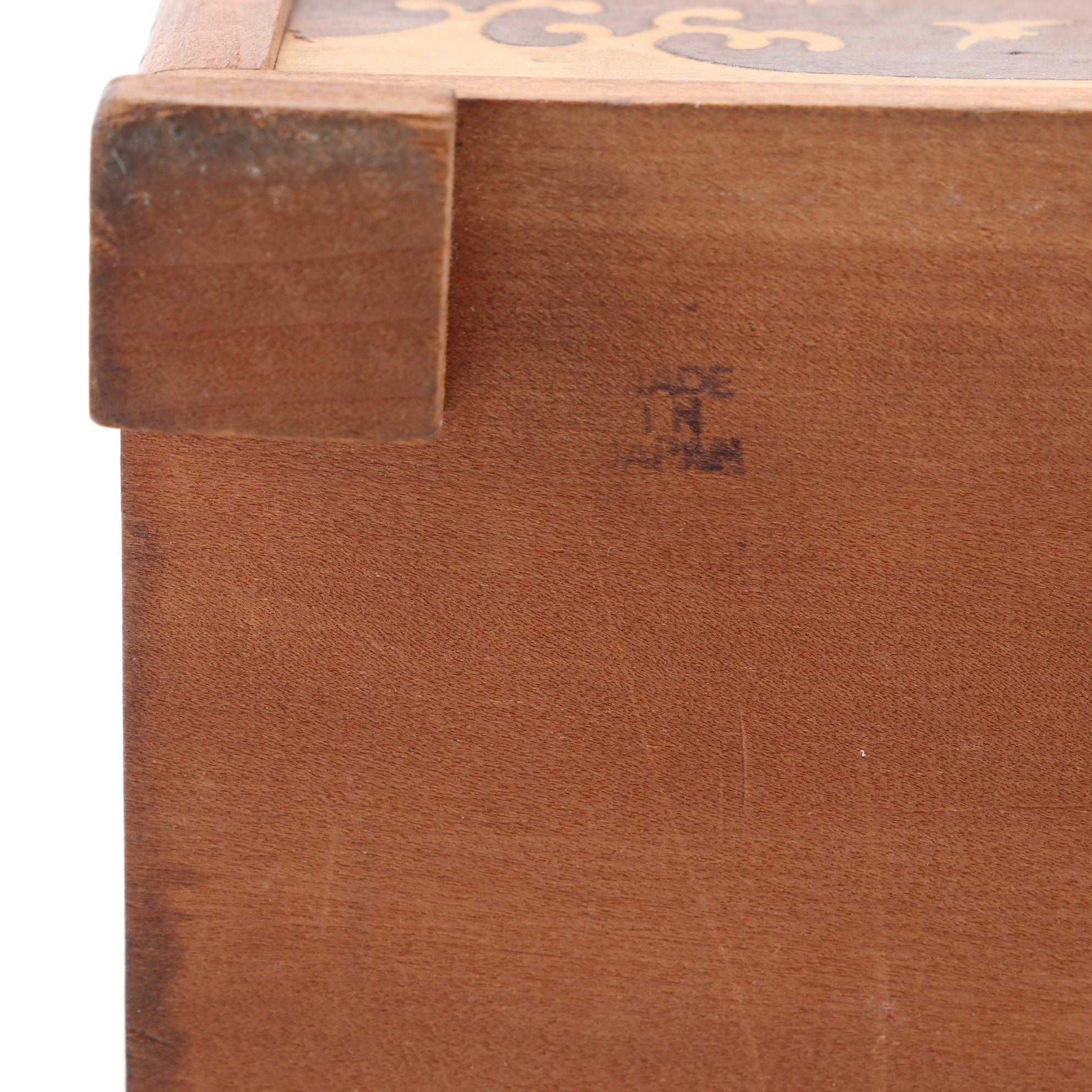 Japanese Four-Sided Cigarette Holder, Mid-20th Century