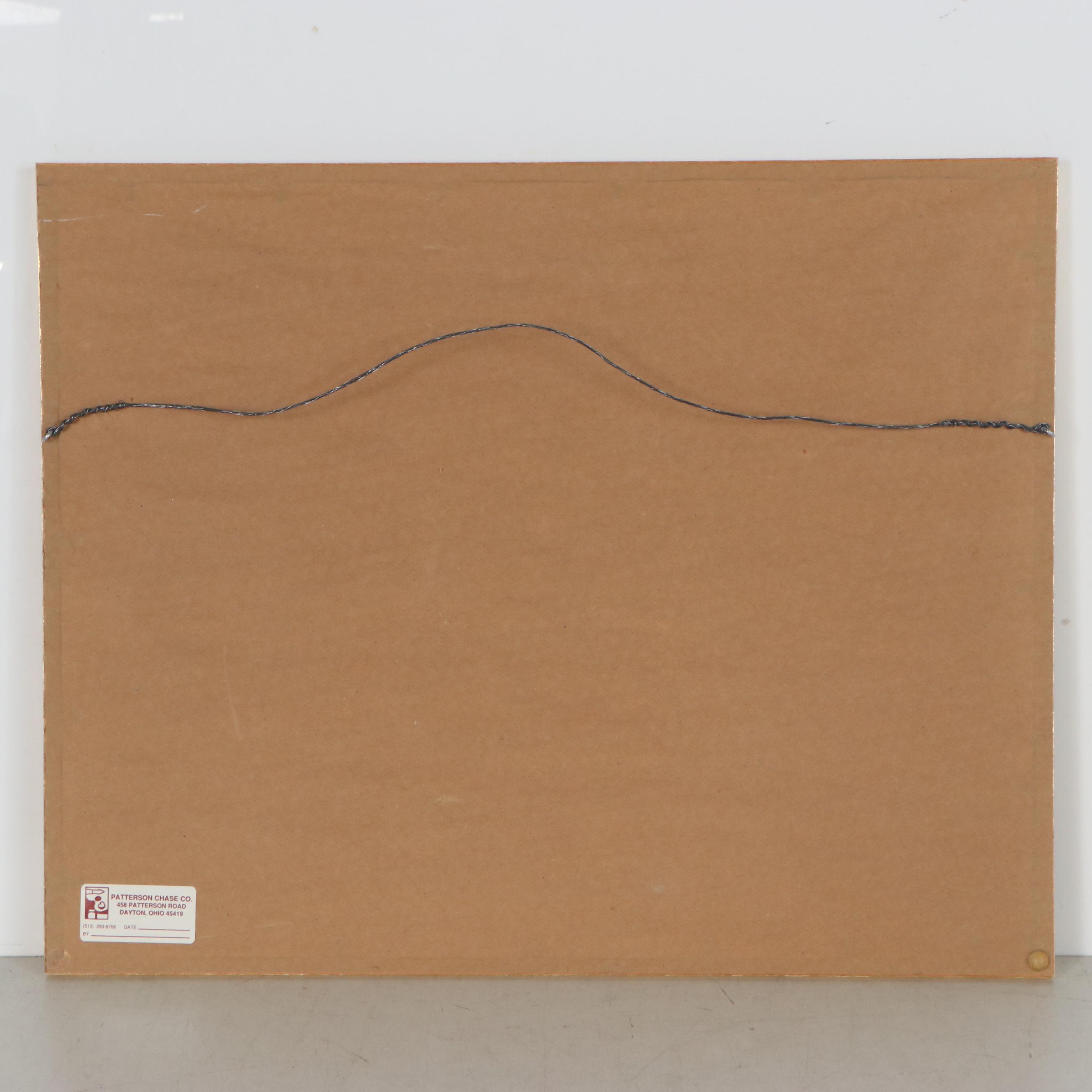 Mike Peters Lithograph of Mother Goose and Grimm Comic, 1990