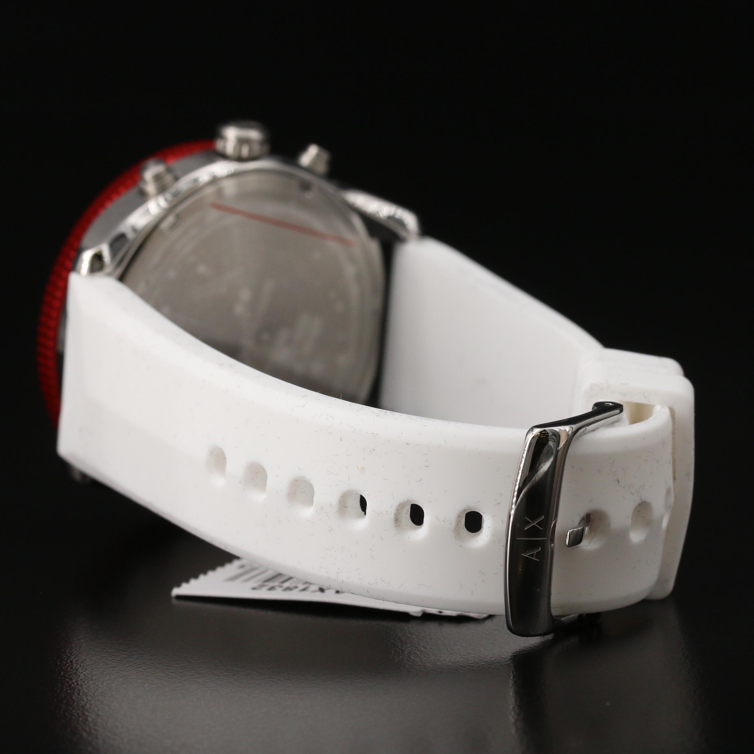 Armani Exchange "Enzo" Stainless Steel Chronograph Quartz Watch