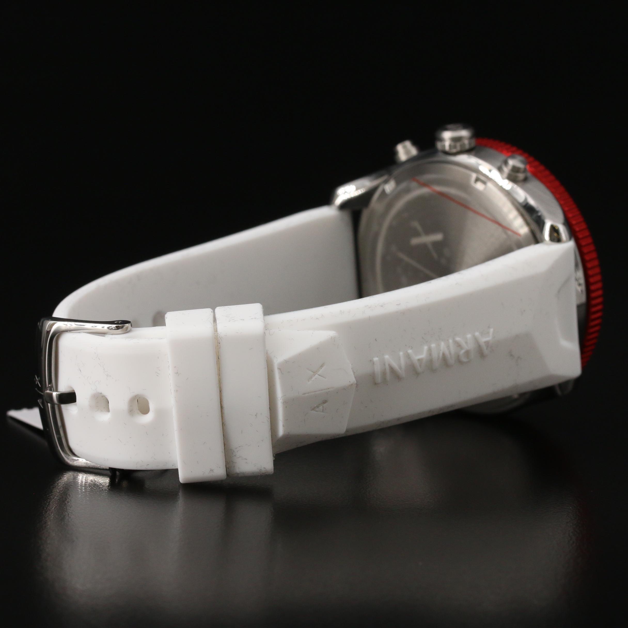 Armani Exchange "Enzo" Stainless Steel Chronograph Quartz Watch