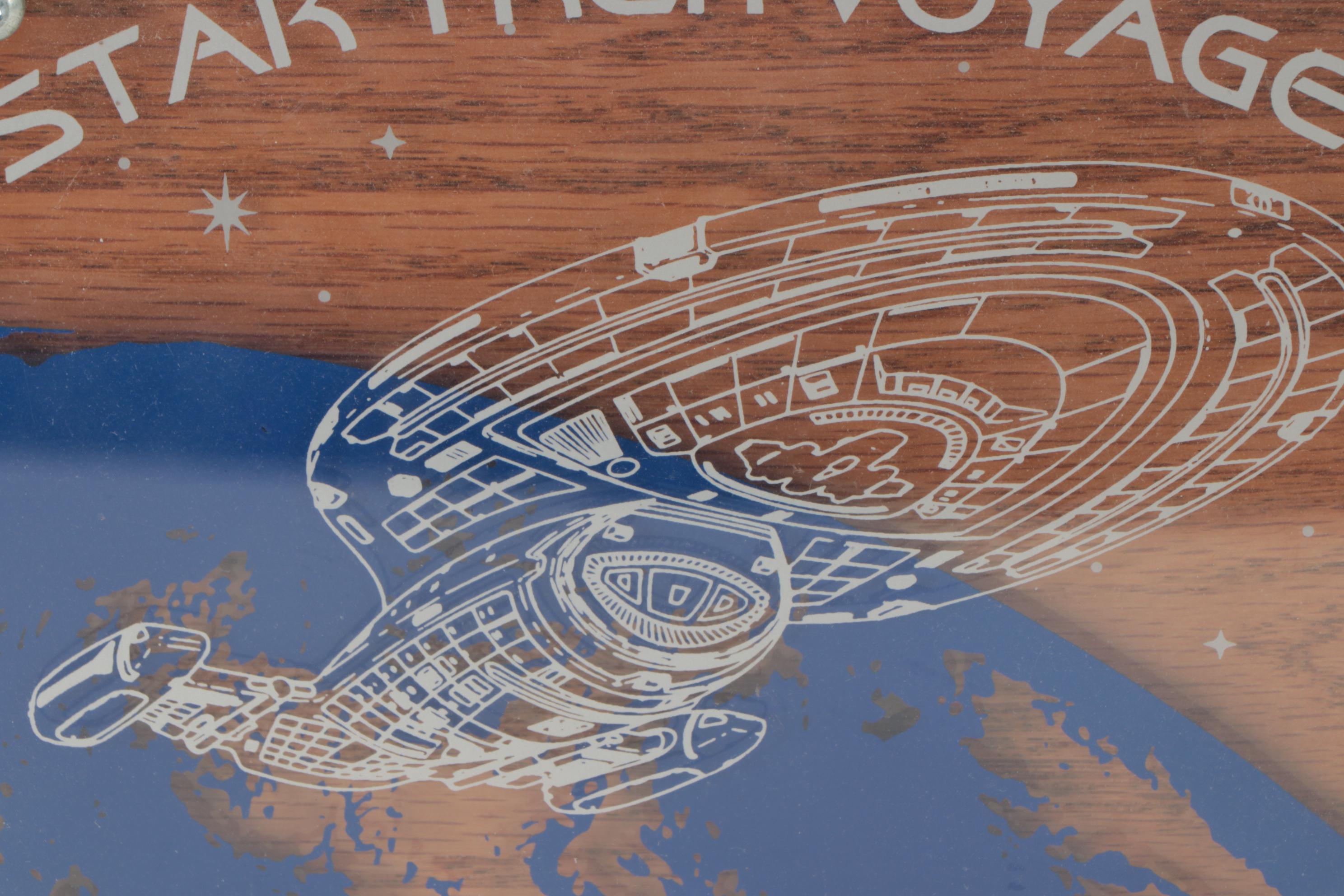 "Star Trek Voyager" Fourth Season Cast & Crew Commemorative Gift Plaque