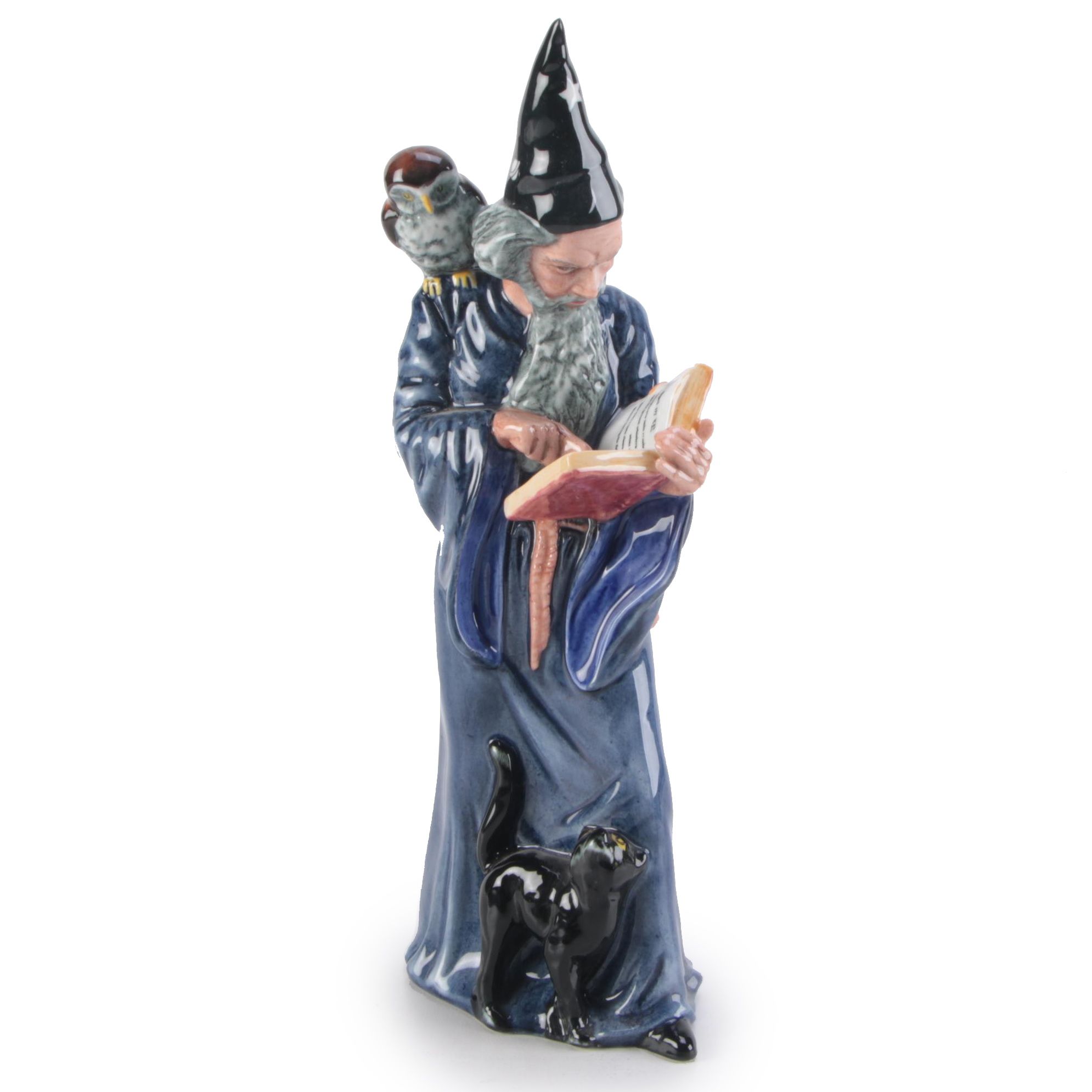 Royal Doulton "The Wizard" Ceramic Figurine, Late 20th Century