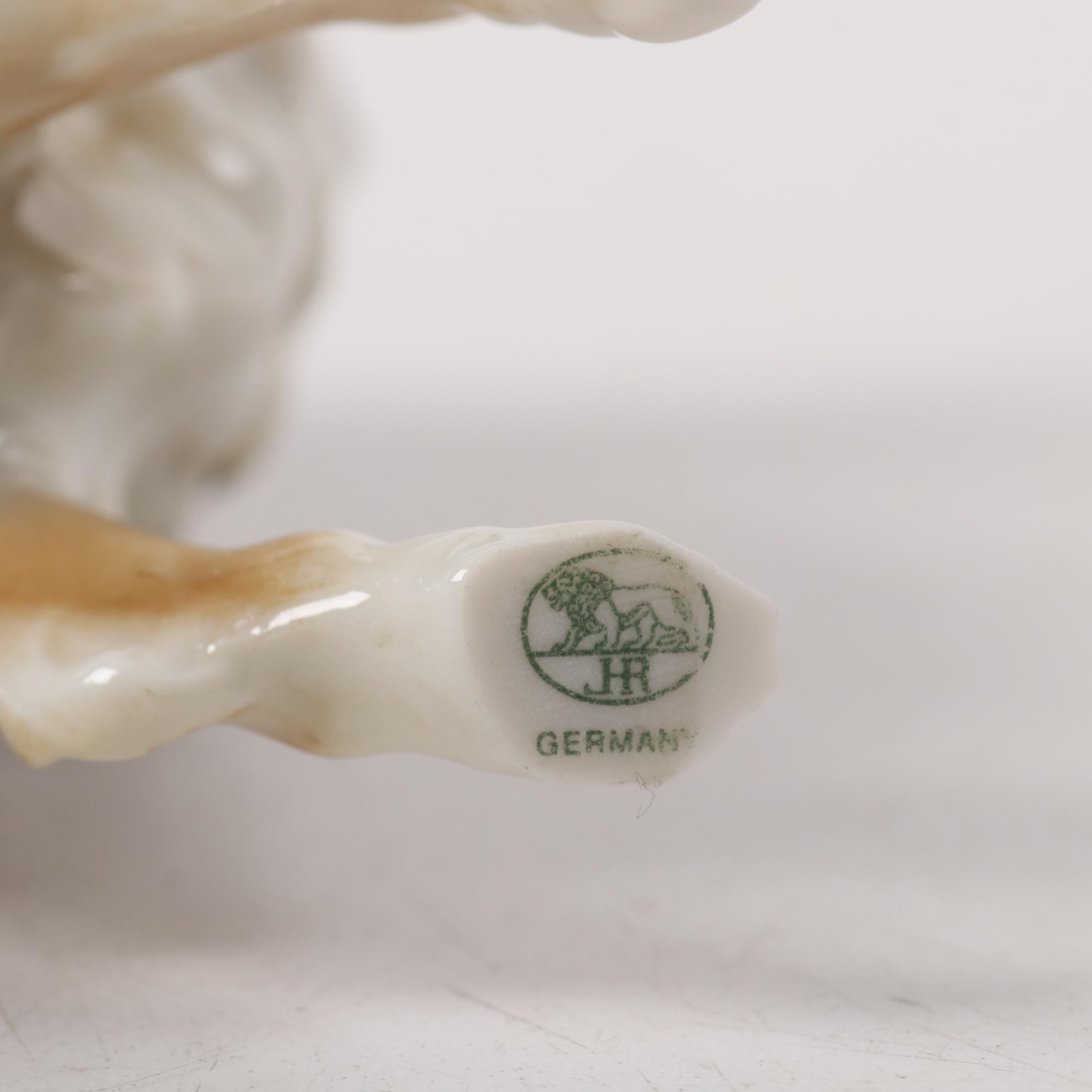 Royal Doulton Porcelain Collie with Decanter and Other Collie Accessories