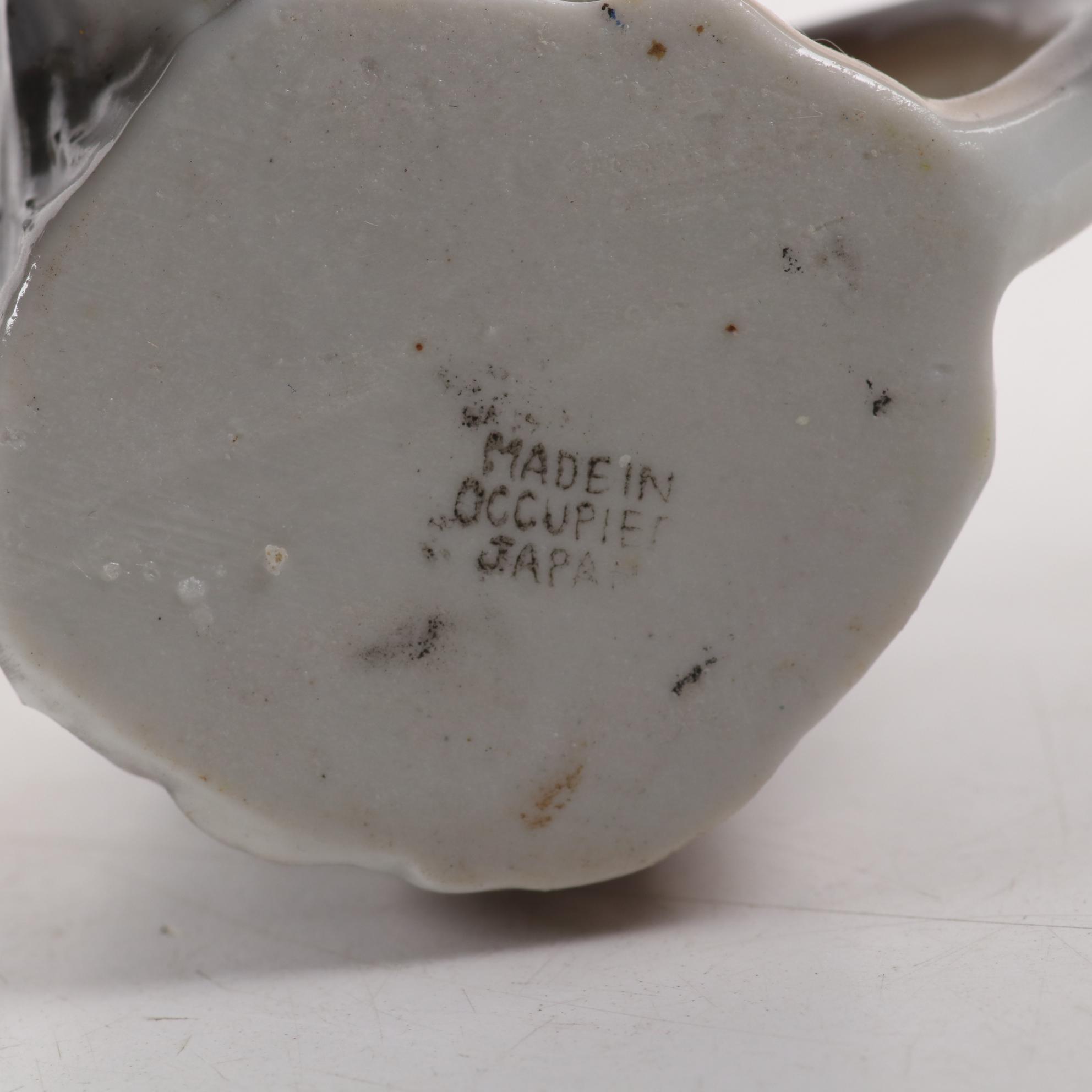 Royal Doulton Porcelain Collie with Decanter and Other Collie Accessories