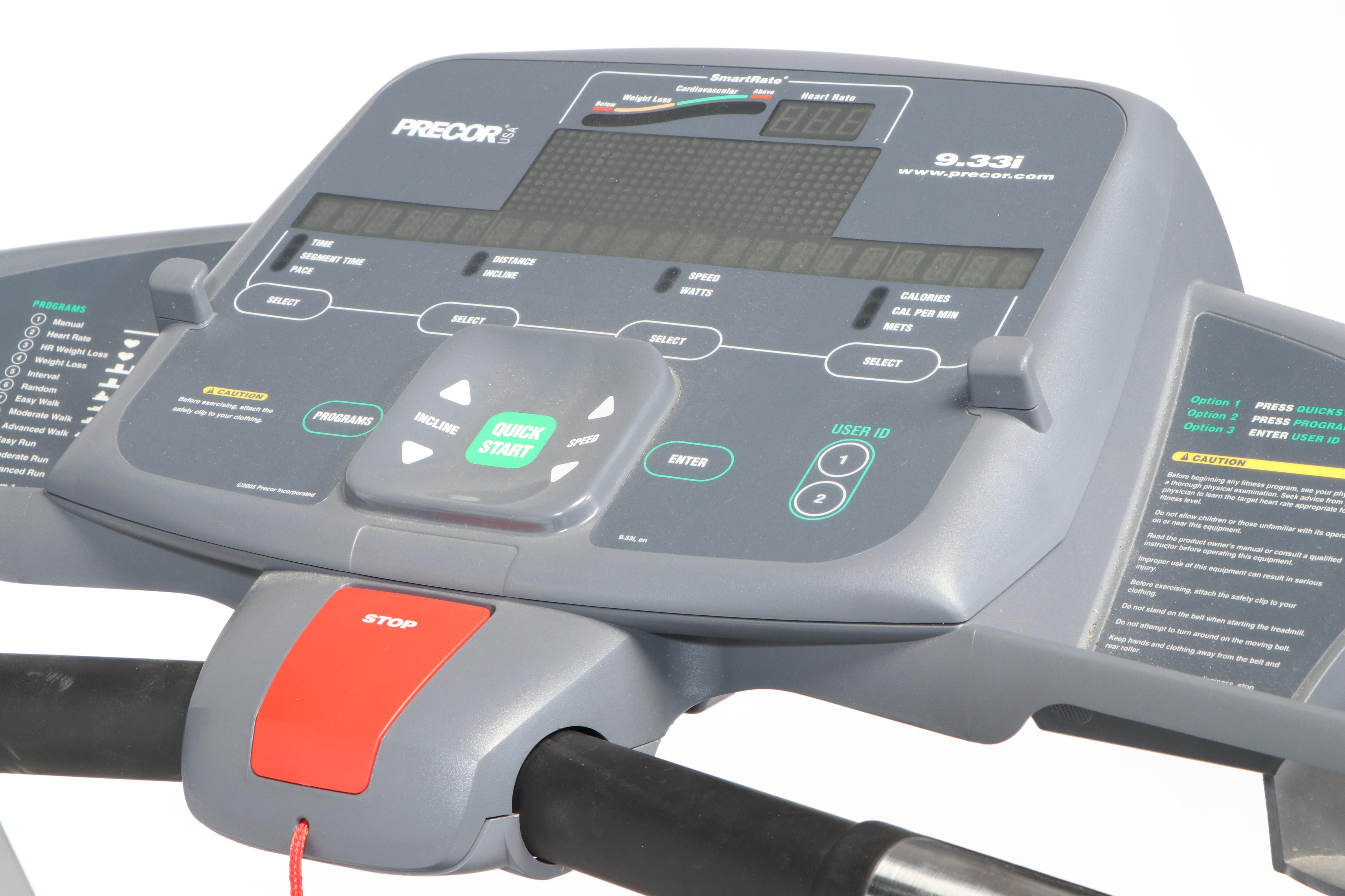 Precor 9.33i Low Impact Treadmill