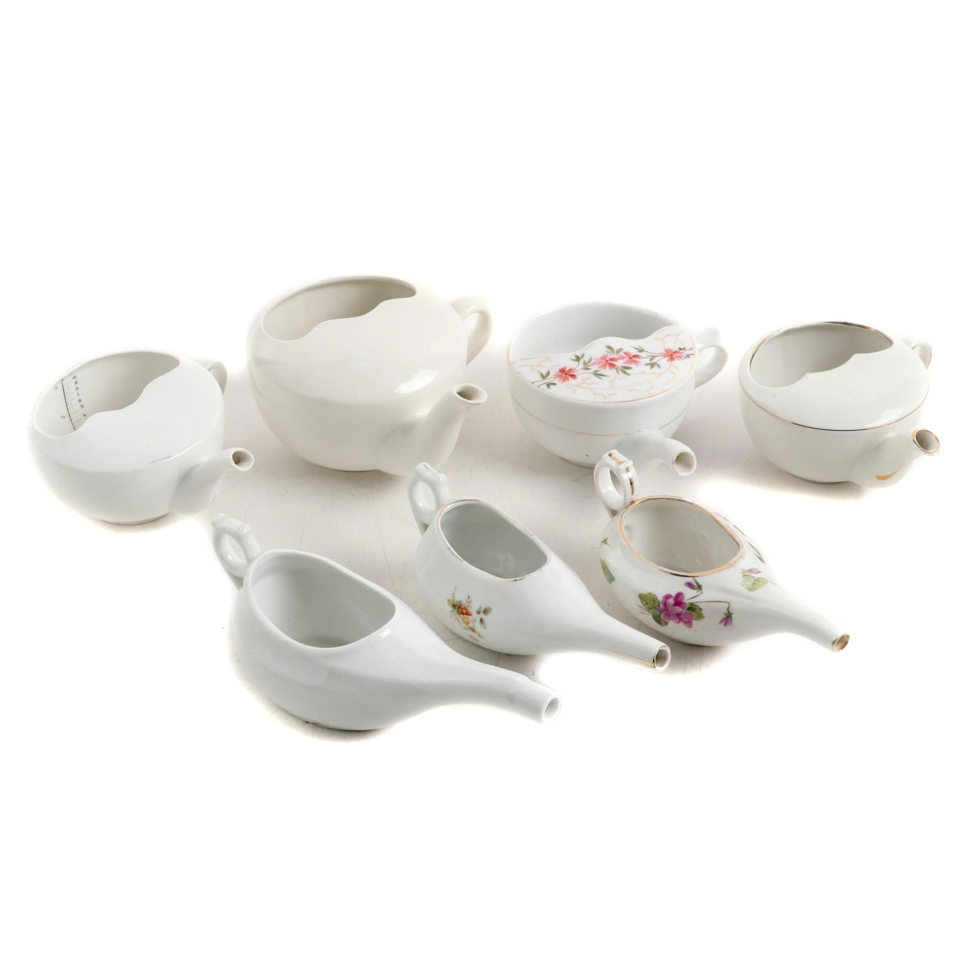 The Boots Chemists and E.P. Co. Porcelain and Ceramic Feeding Pots