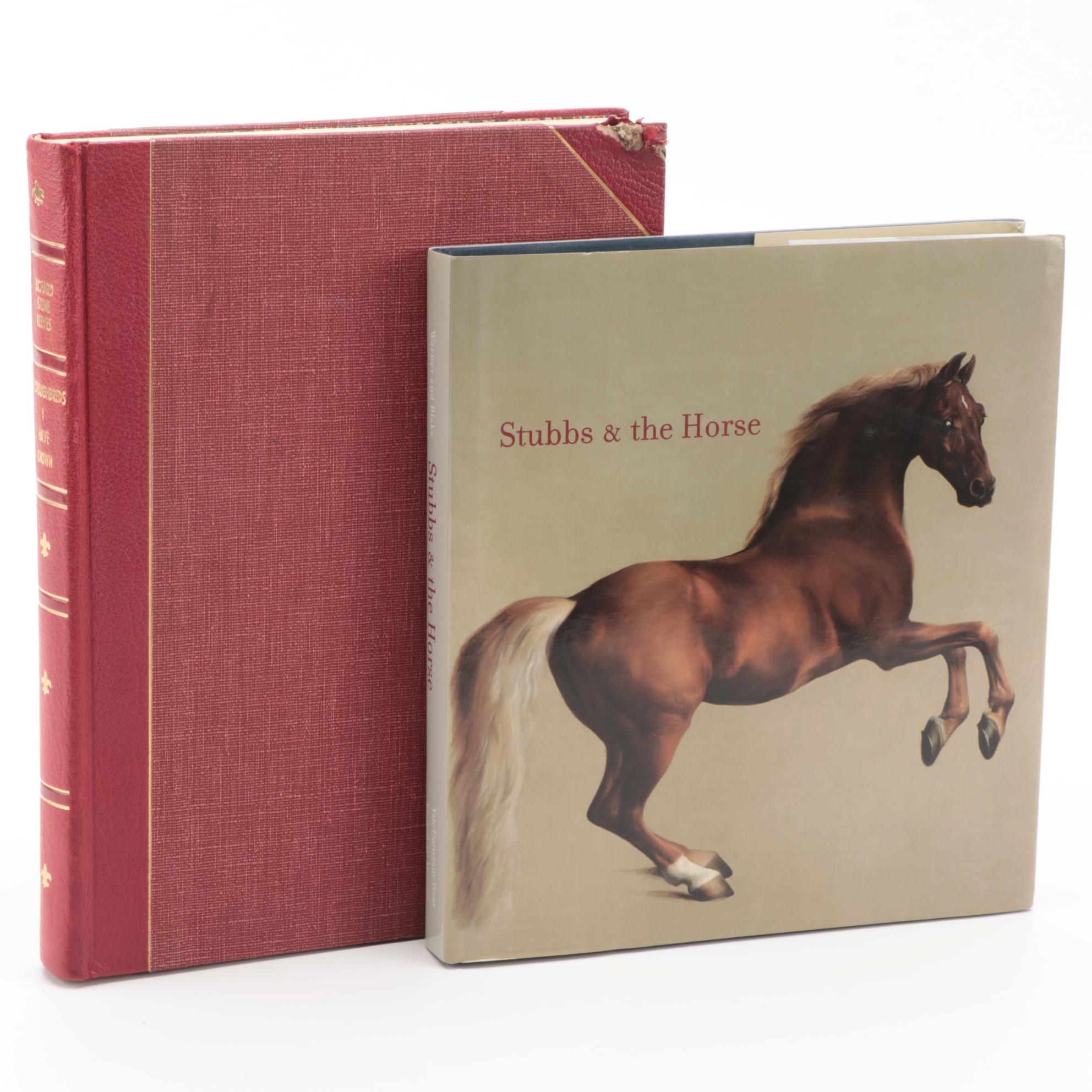 First Edition "Stubbs and the Horse" with "Thoroughbreds I Have Known"