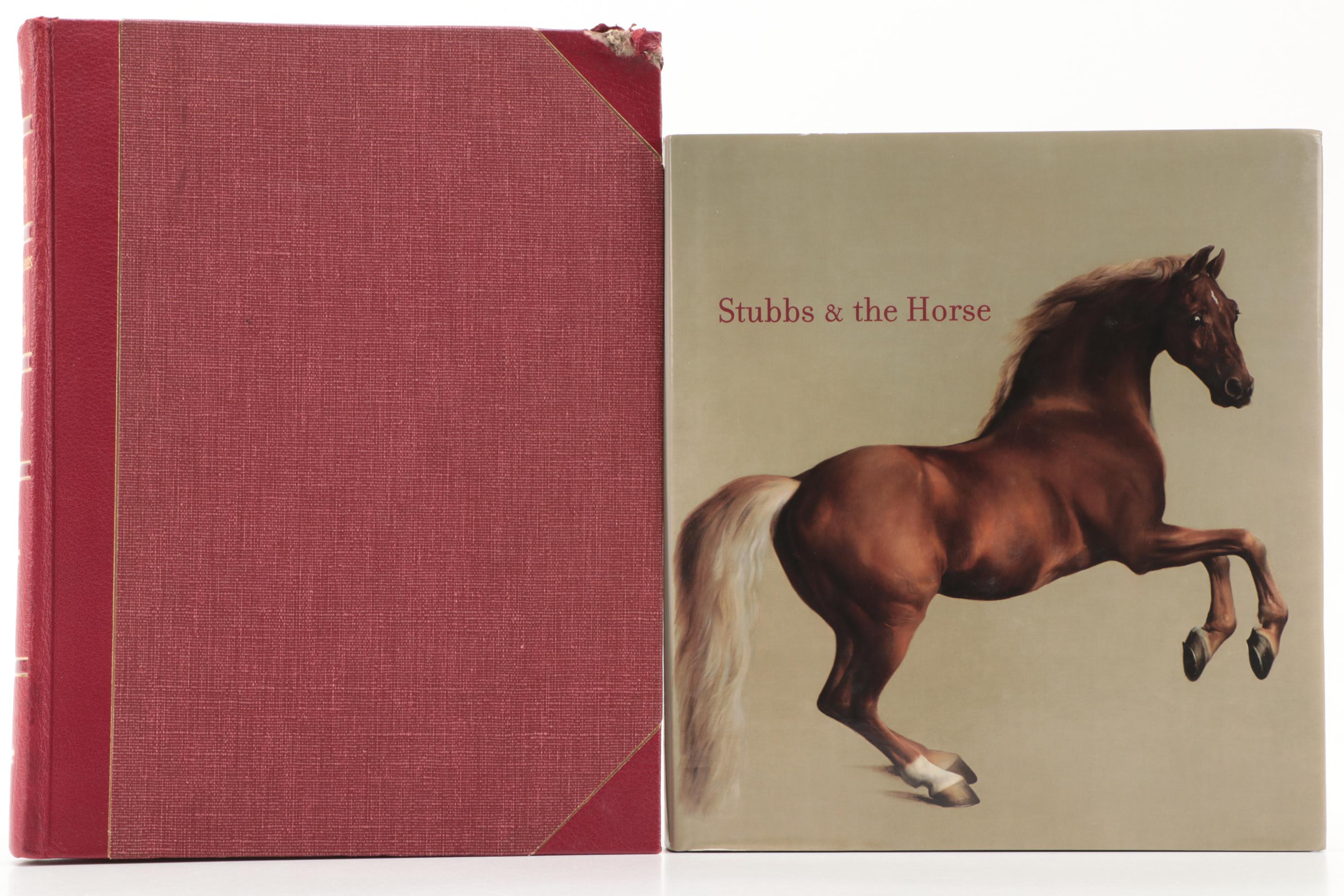 First Edition "Stubbs and the Horse" with "Thoroughbreds I Have Known"