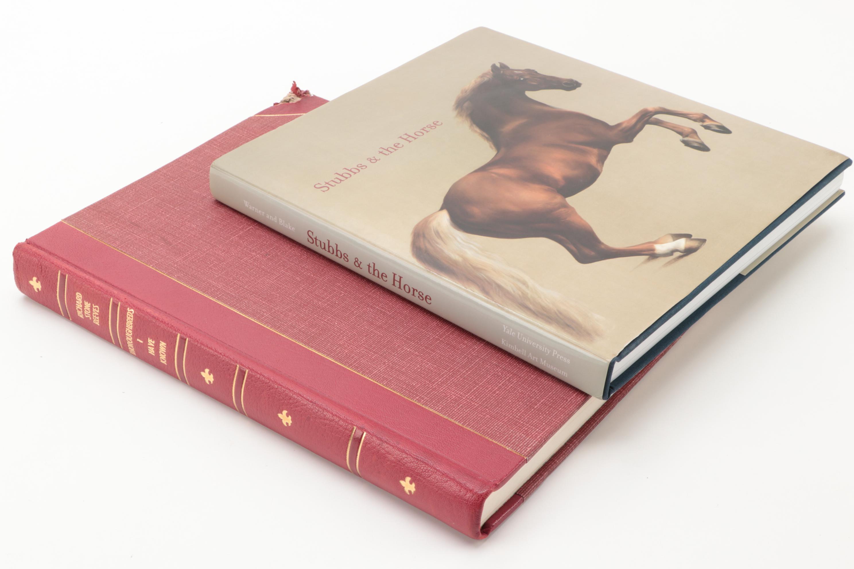 First Edition "Stubbs and the Horse" with "Thoroughbreds I Have Known"