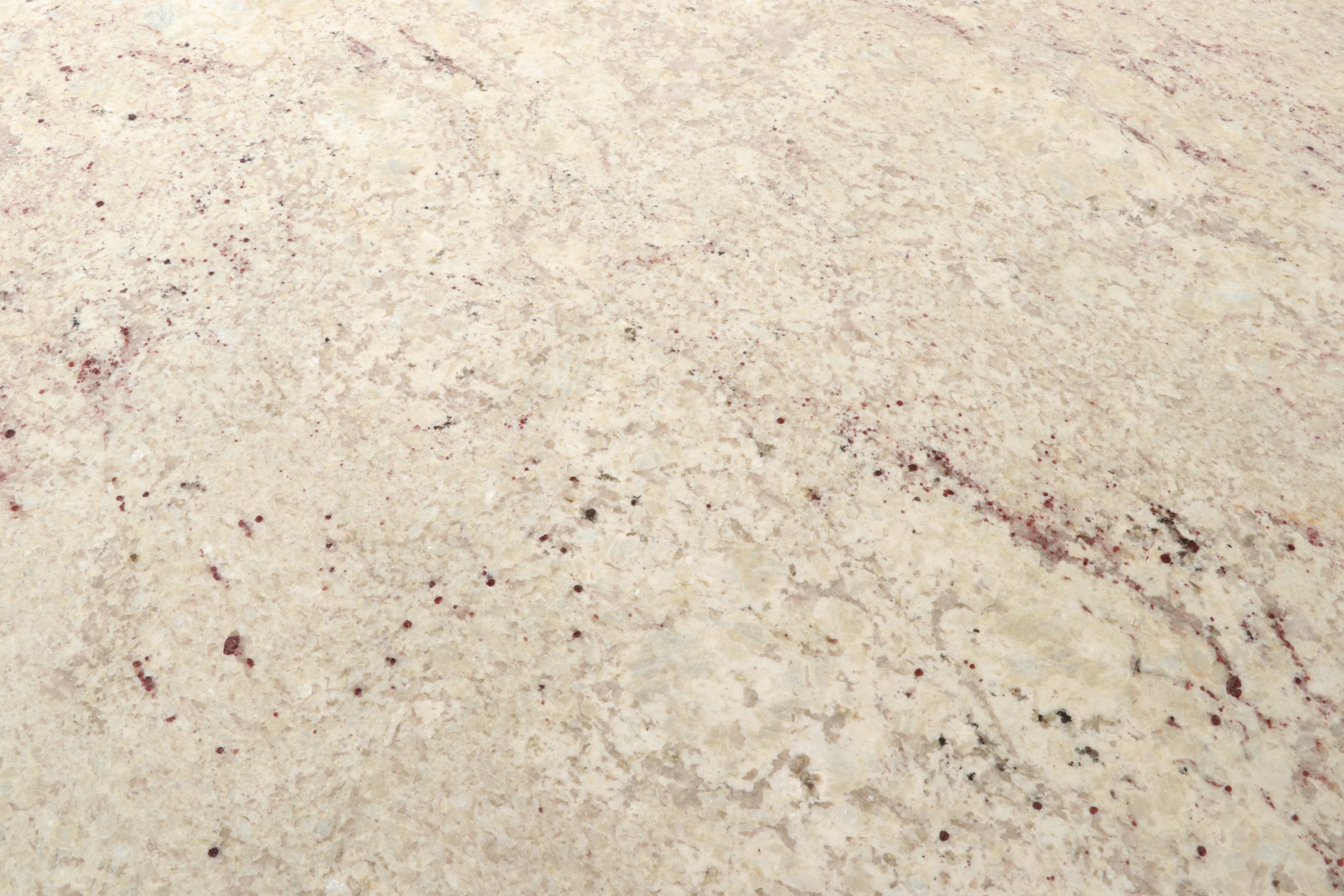 Custom Large Scale Granite-Top Kitchen Island, 21st Century