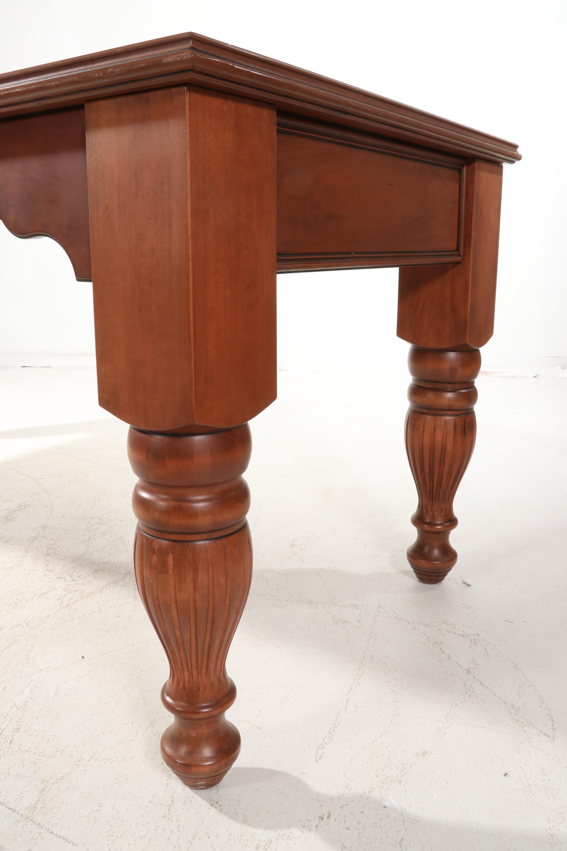 Custom Large Scale Granite-Top Kitchen Island, 21st Century