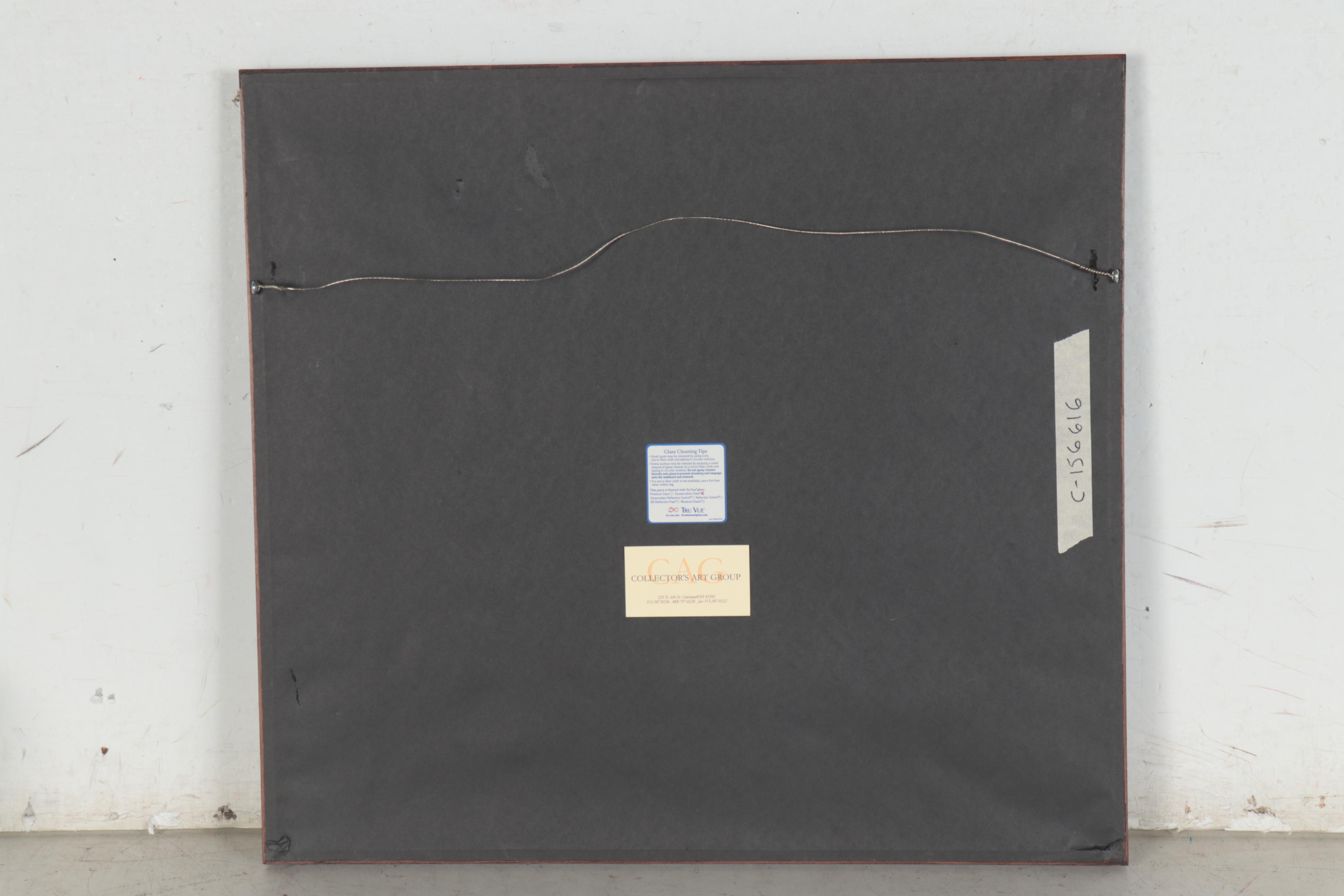 Charles Kaelin Landscape Pastel Drawing of Forest Stream, circa 1910