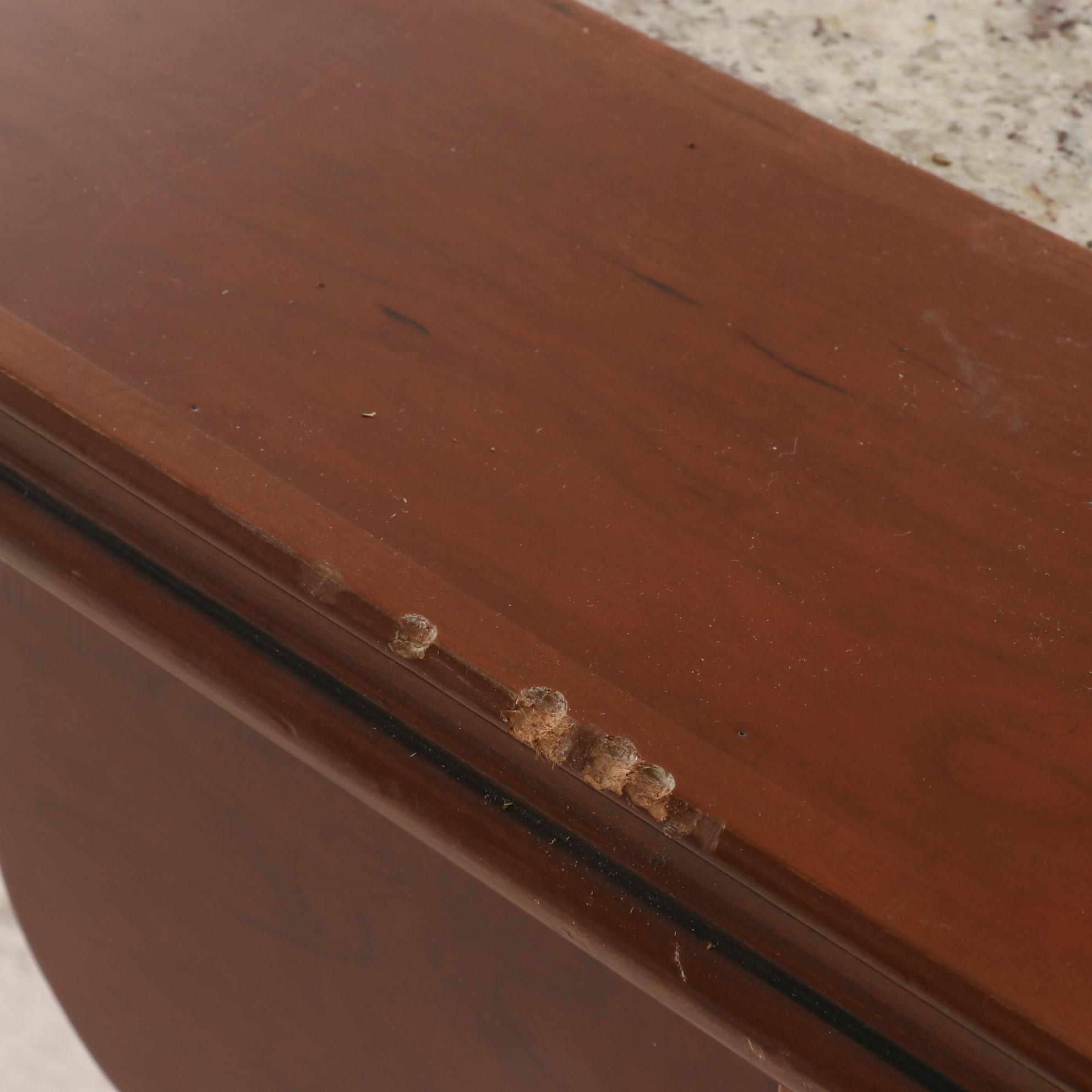 Custom Large Scale Granite-Top Kitchen Island, 21st Century