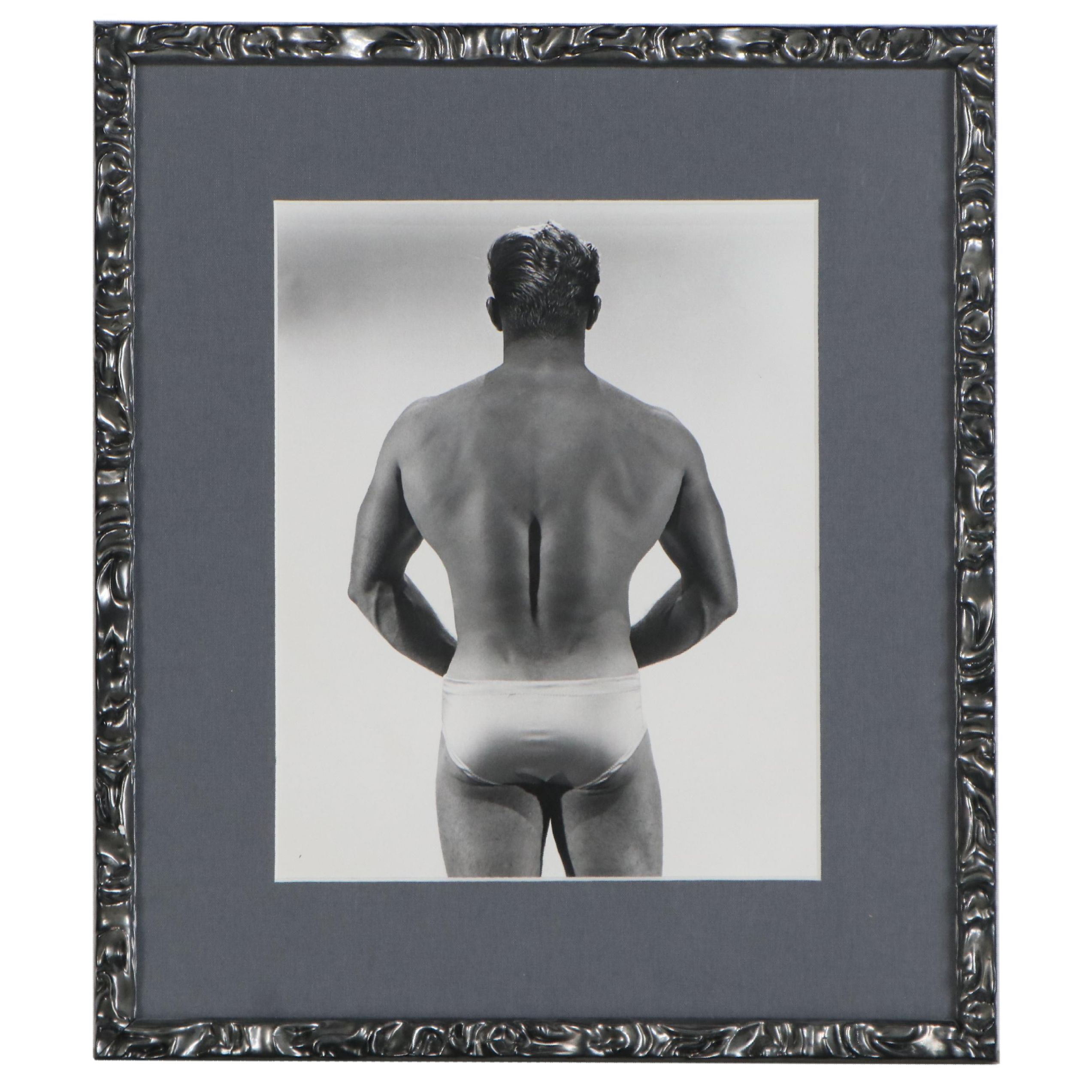Bruce Bellas Silver Gelatin Photograph "Lance Arlen," Mid-20th Century