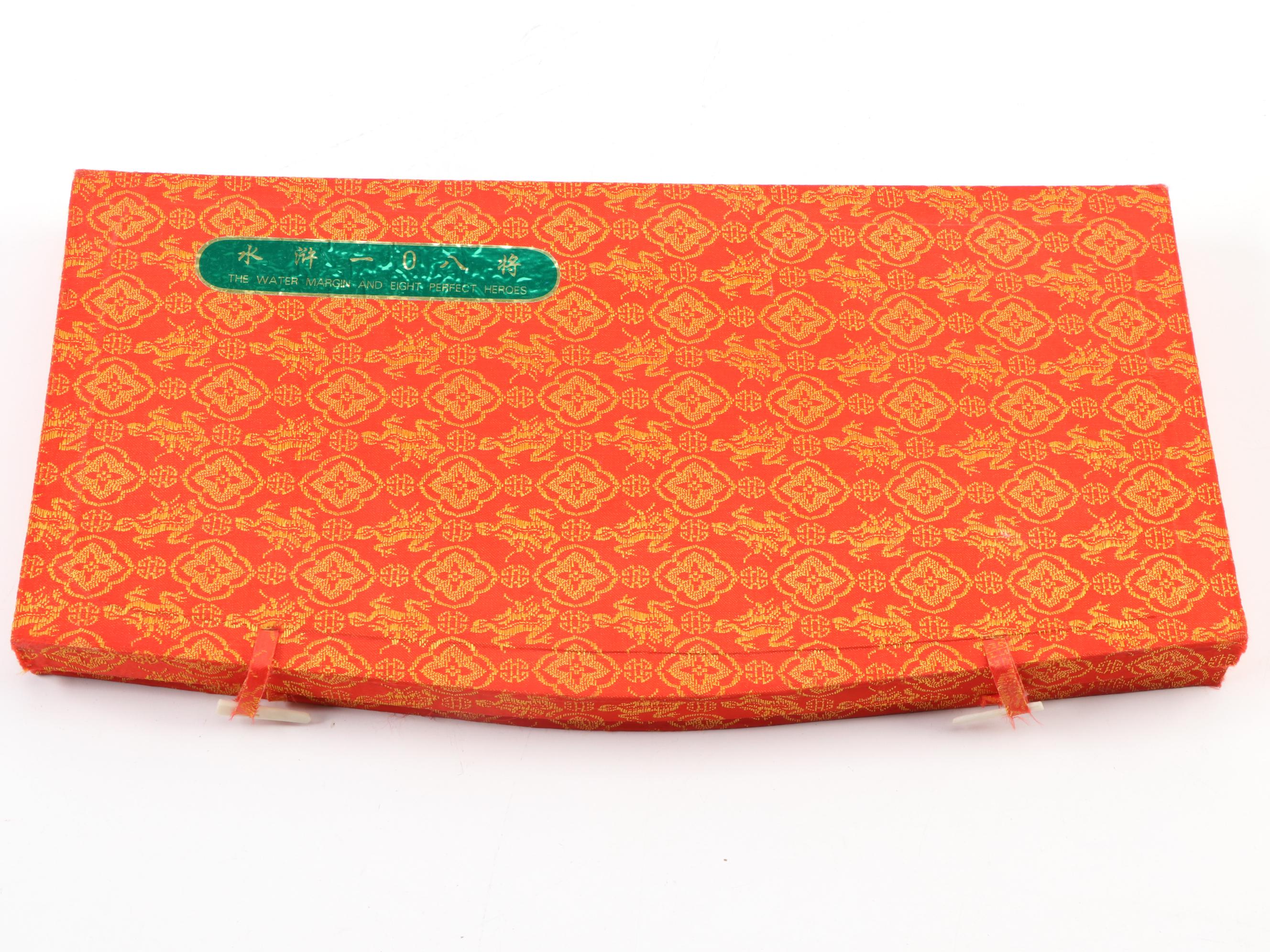 Chinese "One Hundred and Eight Heroes of Liangshan" Warrior Figurines Set