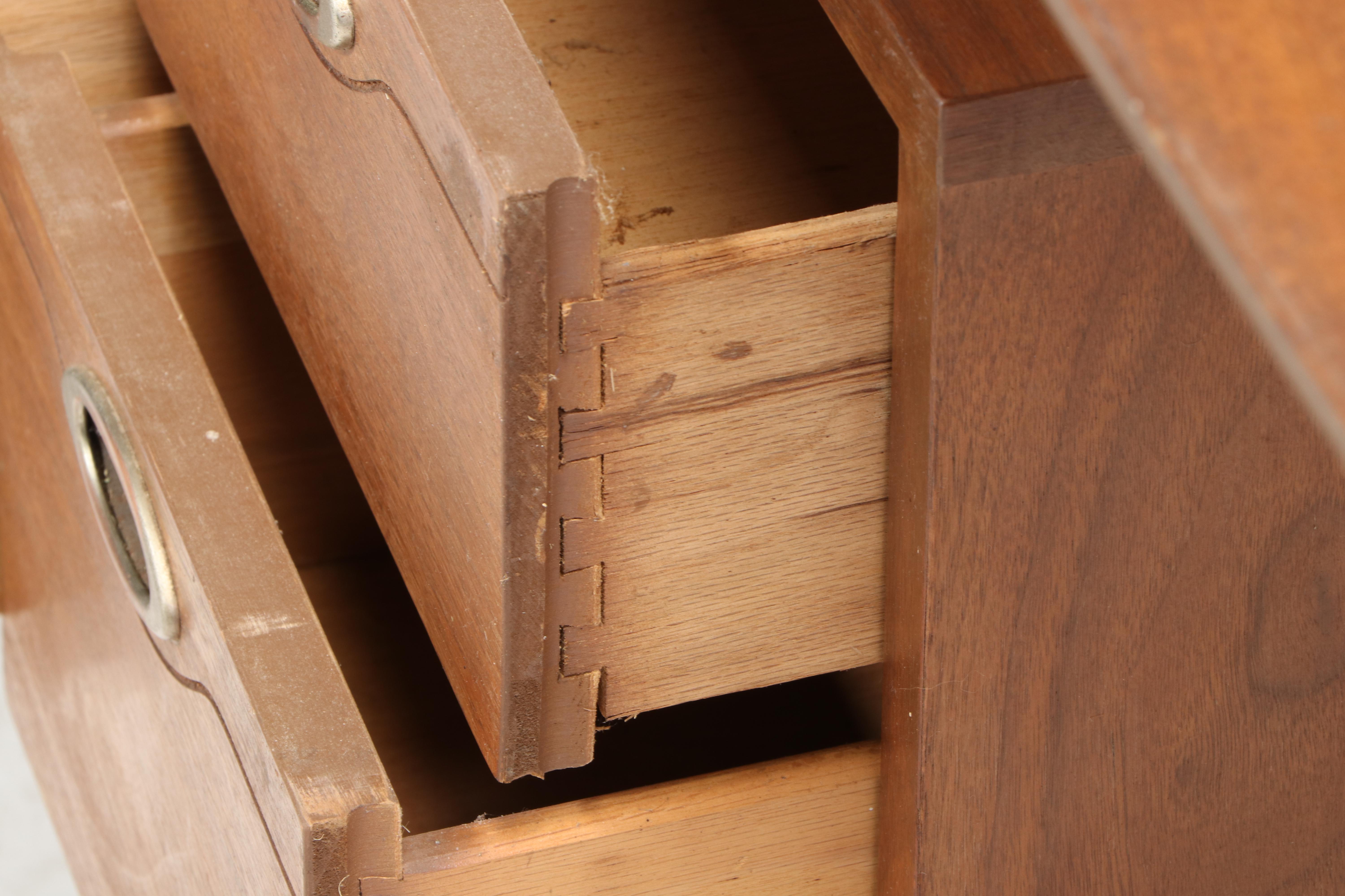 Hooker Furniture Mid Century Modern "Mainline" Walnut Desk