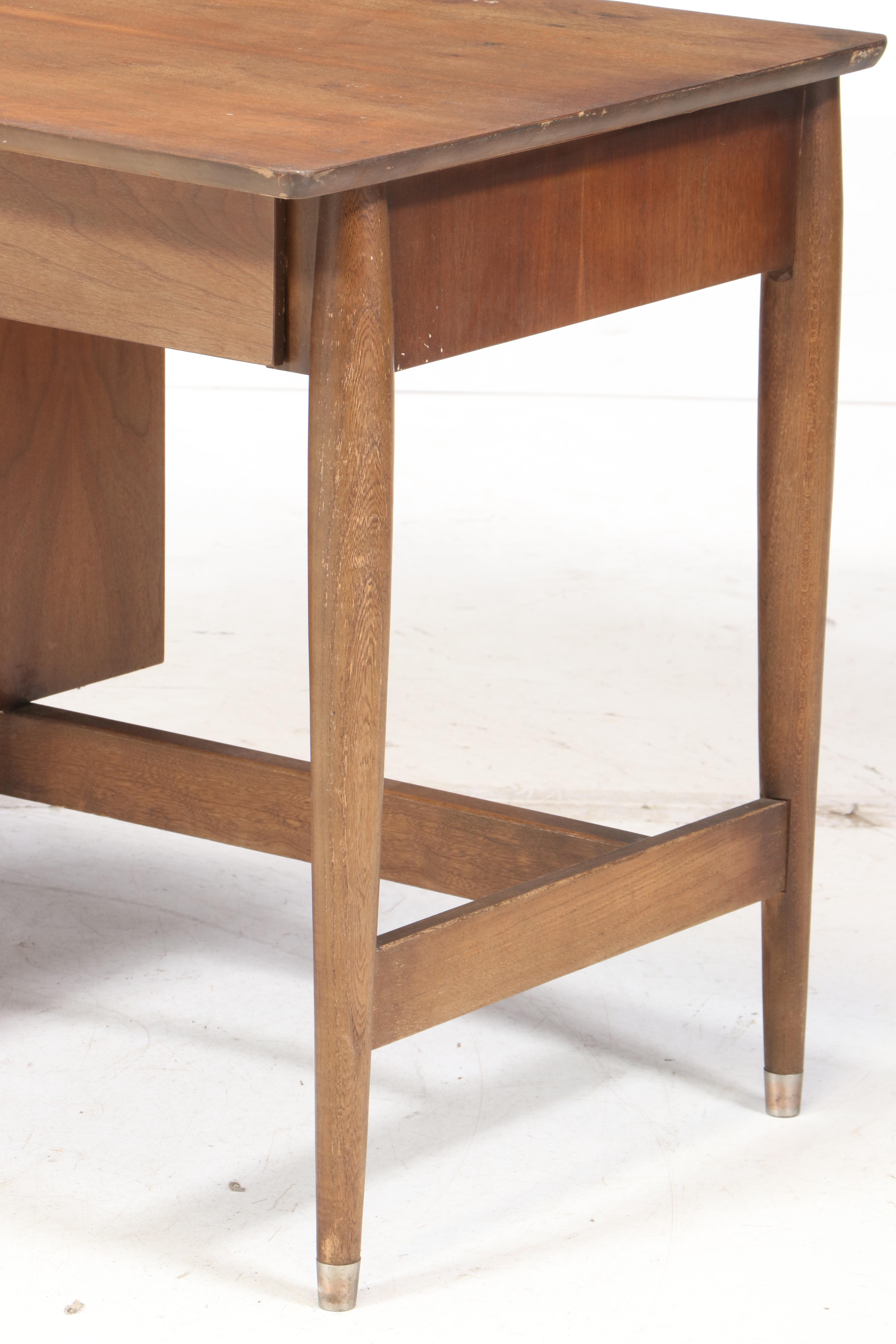 Hooker Furniture Mid Century Modern "Mainline" Walnut Desk