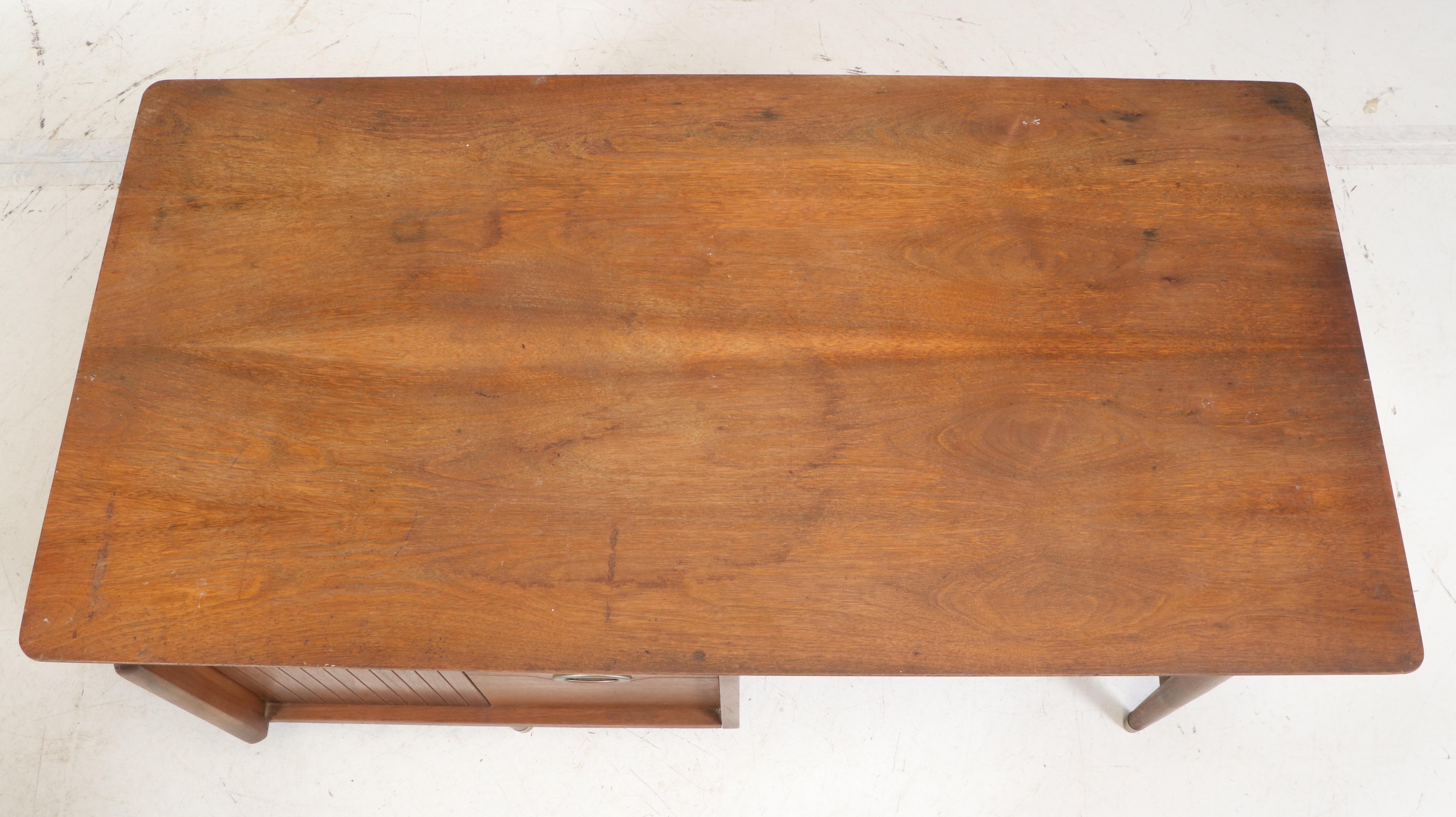 Hooker Furniture Mid Century Modern "Mainline" Walnut Desk