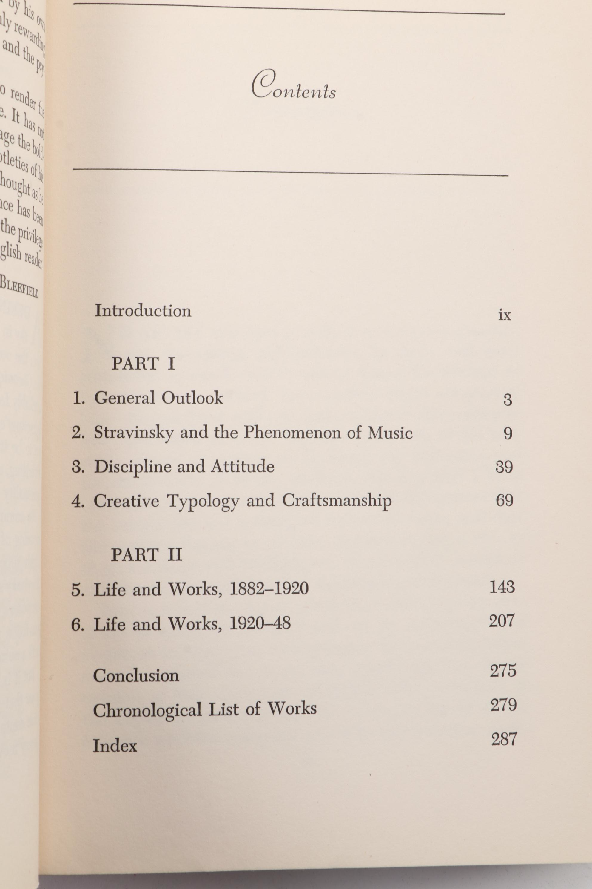 Signed "Orpheus" Ballet Score by Igor Stravinsky and More