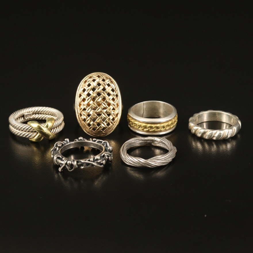 Sterling Rings and Stackable Bands