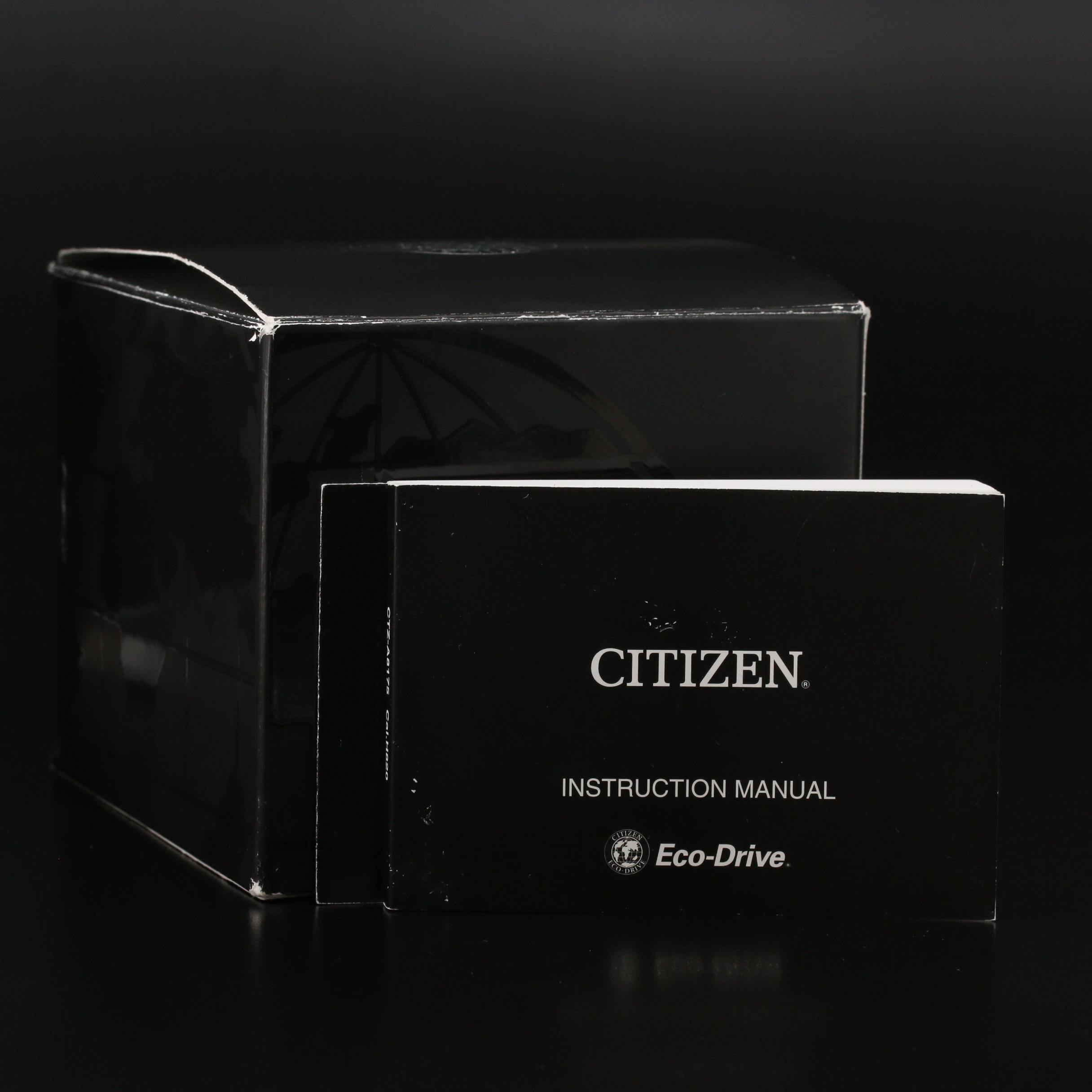 Citizen "Eco-Drive" World Time A-T Stainless Steel Quartz Watch
