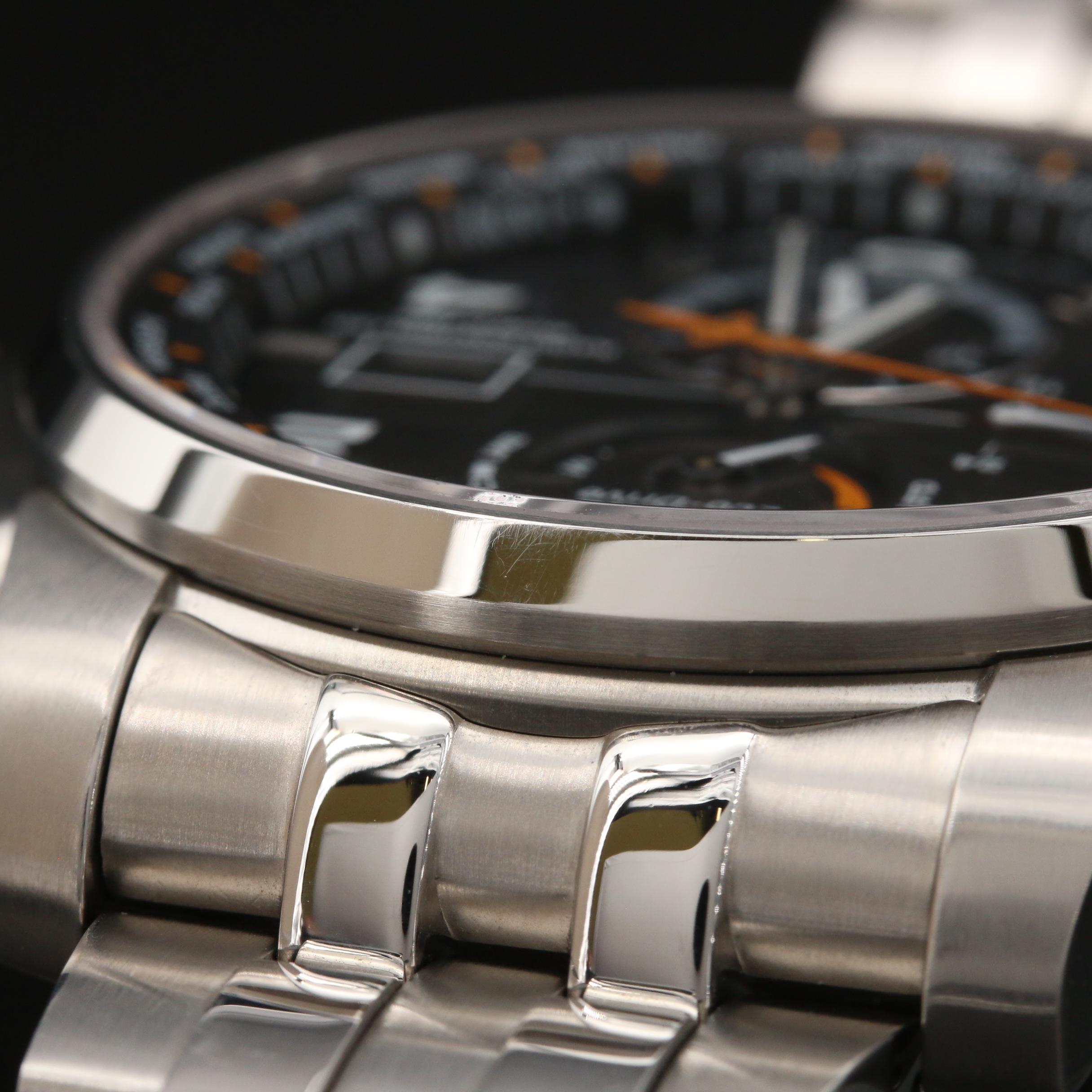 Citizen "Eco-Drive" World Time A-T Stainless Steel Quartz Watch