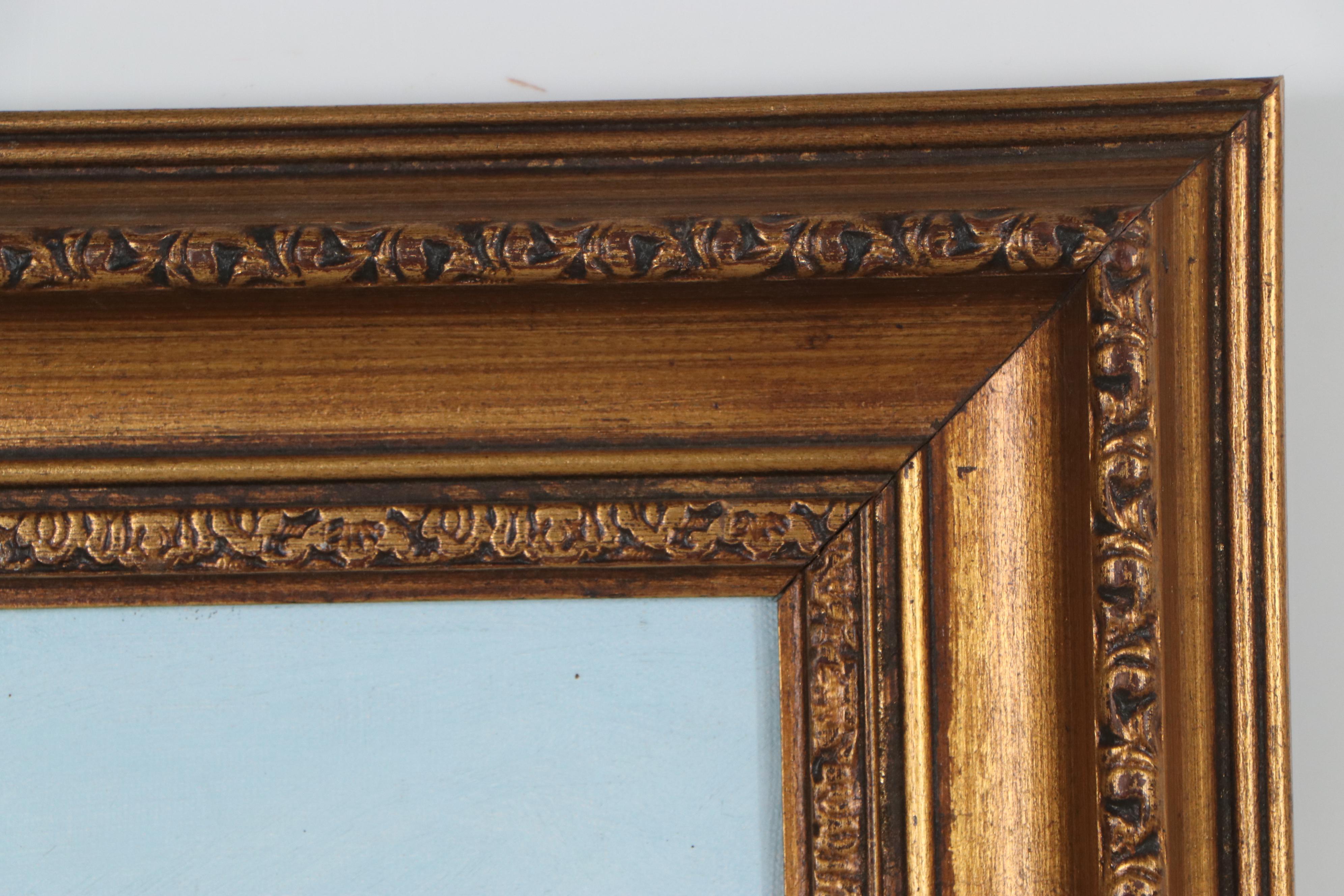 Nona Rutter Landscape Oil Painting "Homestead Farm," 1990