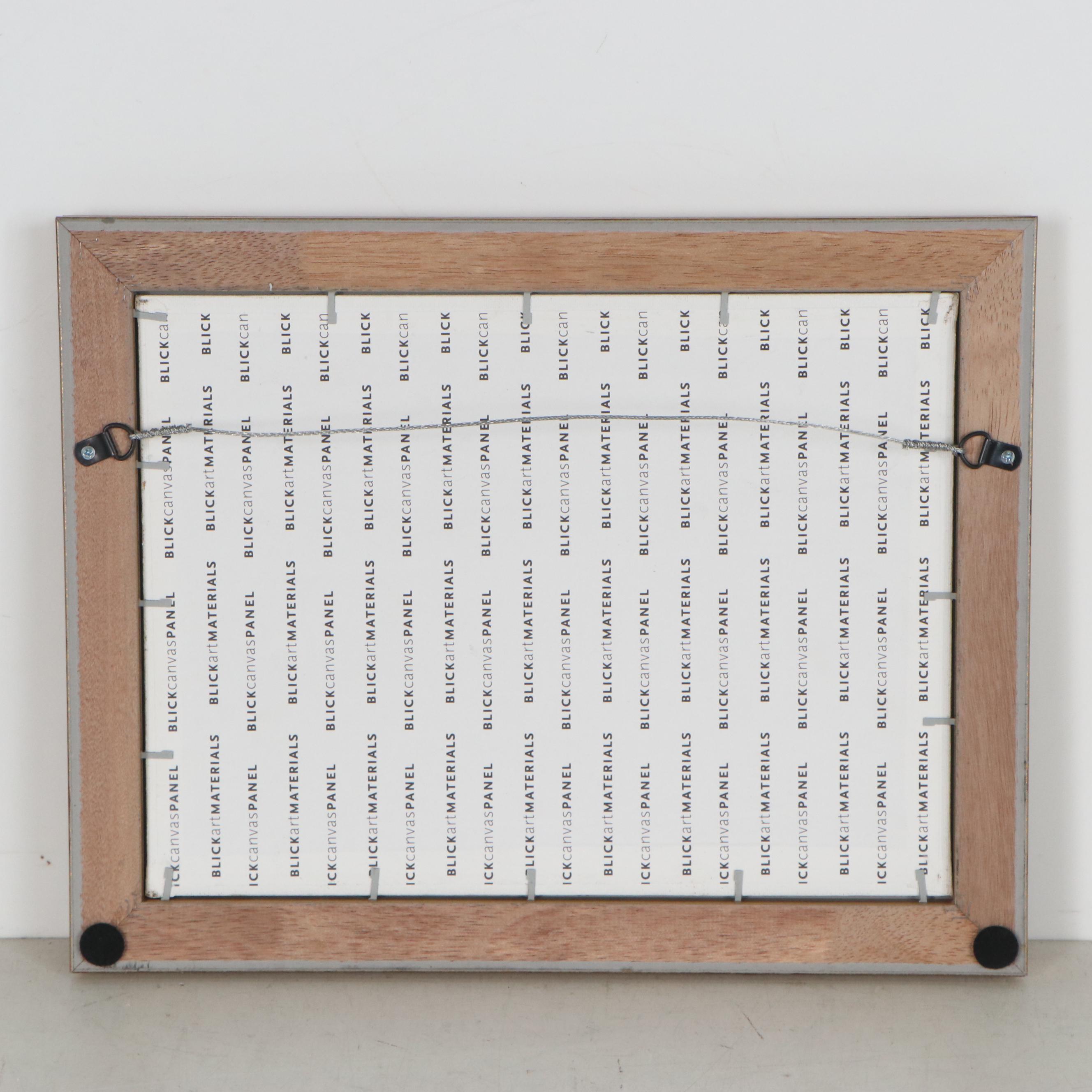 Kevin Yuen Oil Painting of Boardwalk, 21st Century