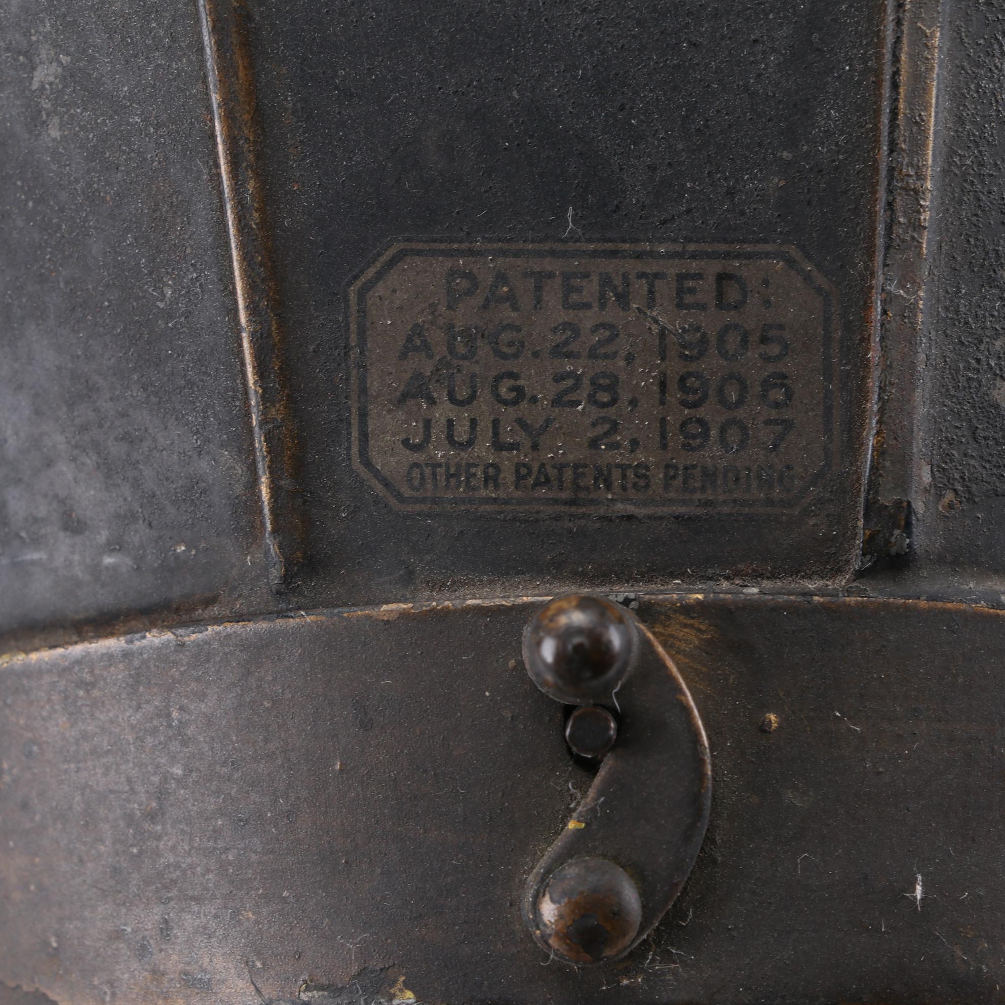 Edison Standard Phonograph with Box of Phonograph Cylinders, Early 20th Century