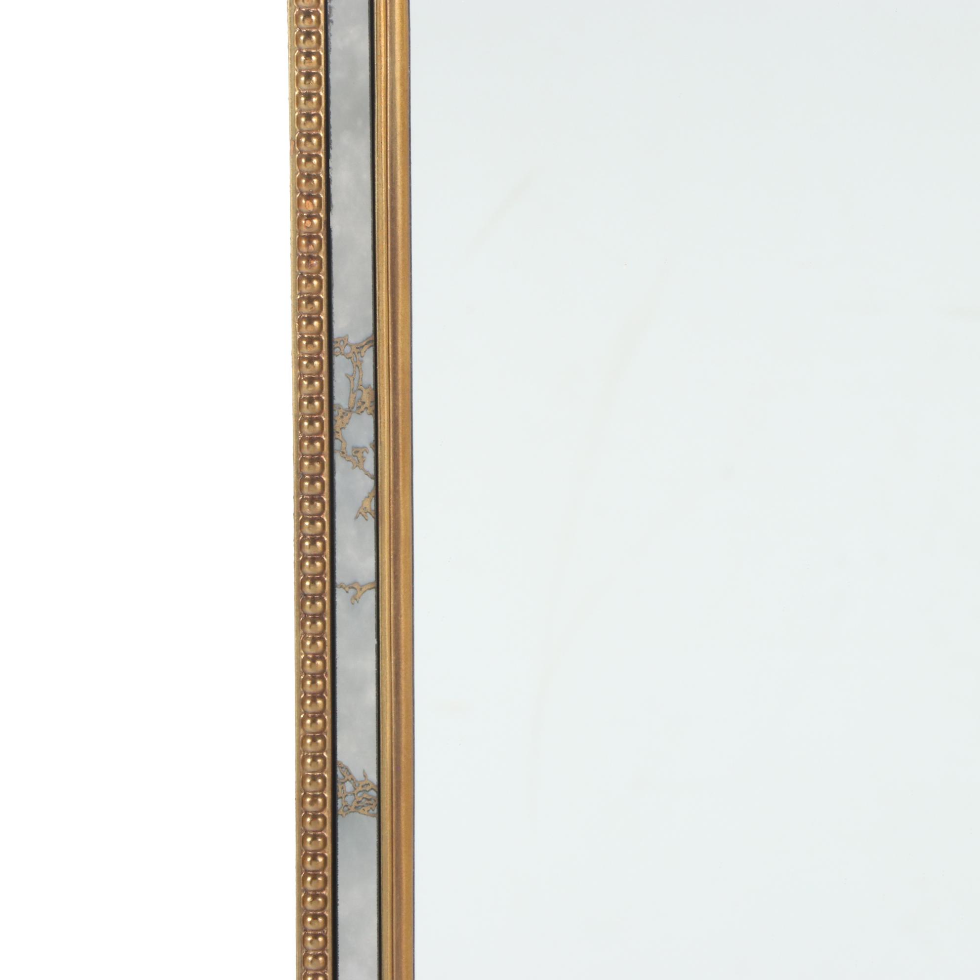 Neoclassical Style Marlock Inc. Gilt Composite Mirror, Late 20th Century