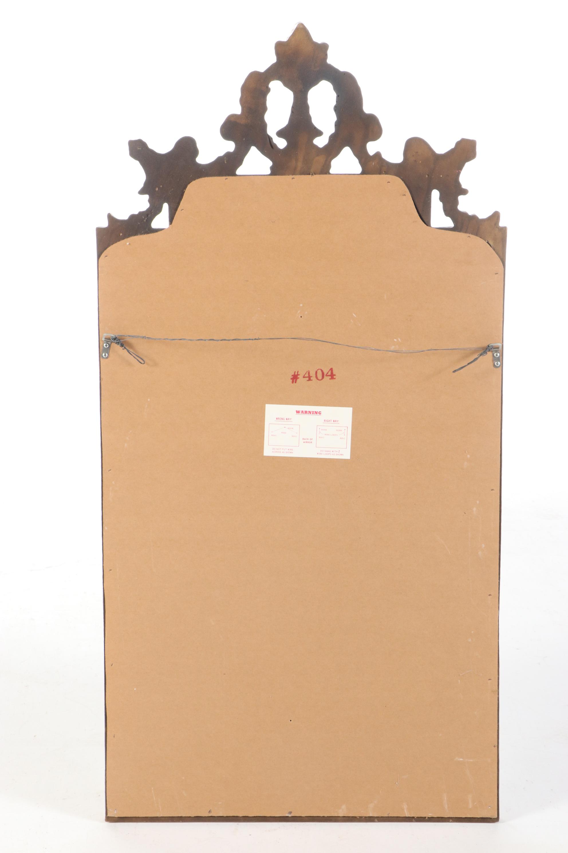 Neoclassical Style Marlock Inc. Gilt Composite Mirror, Late 20th Century