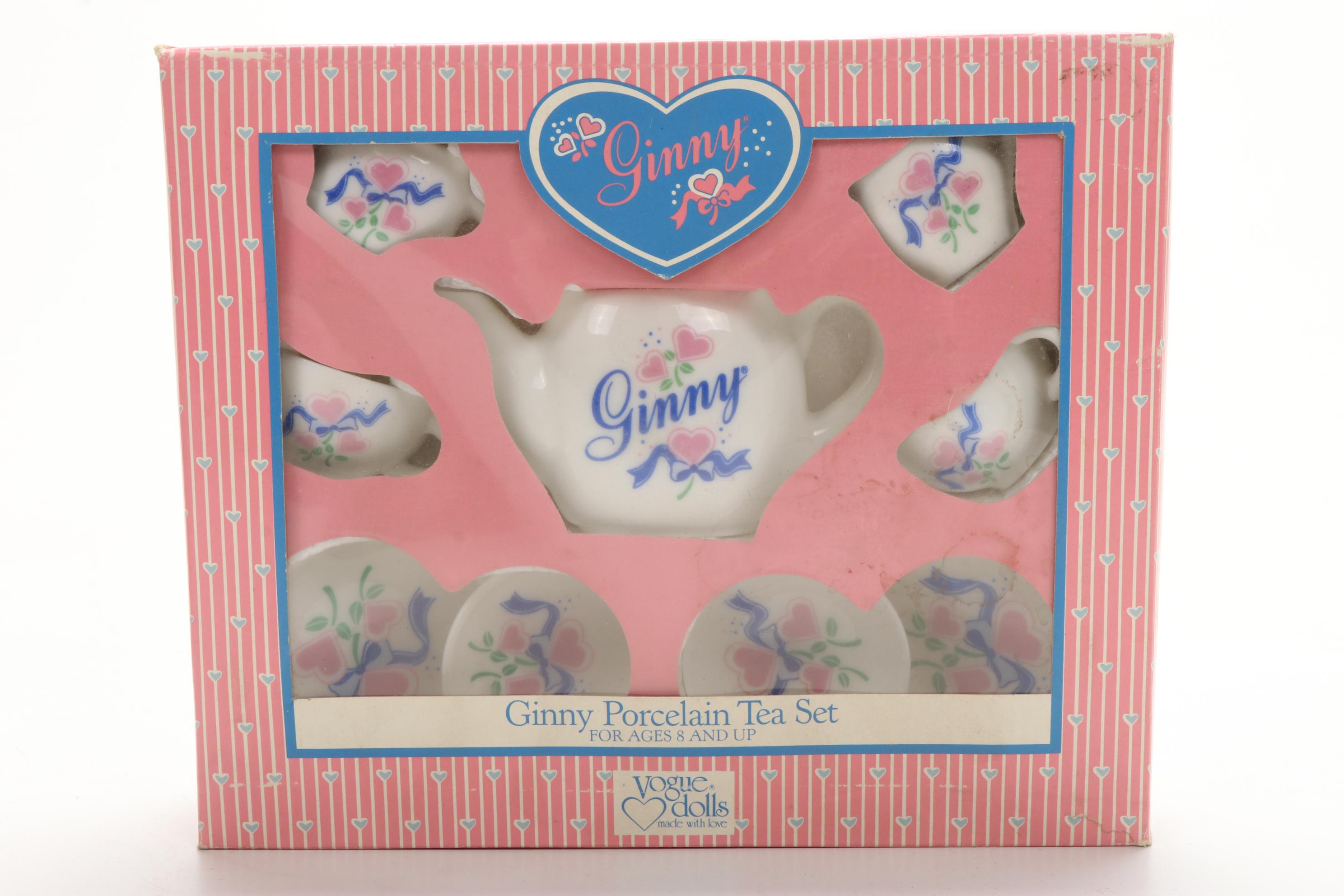 Children's Porcelain Tea Sets, Featuring Walt Disney's "Alice in Wonderland"