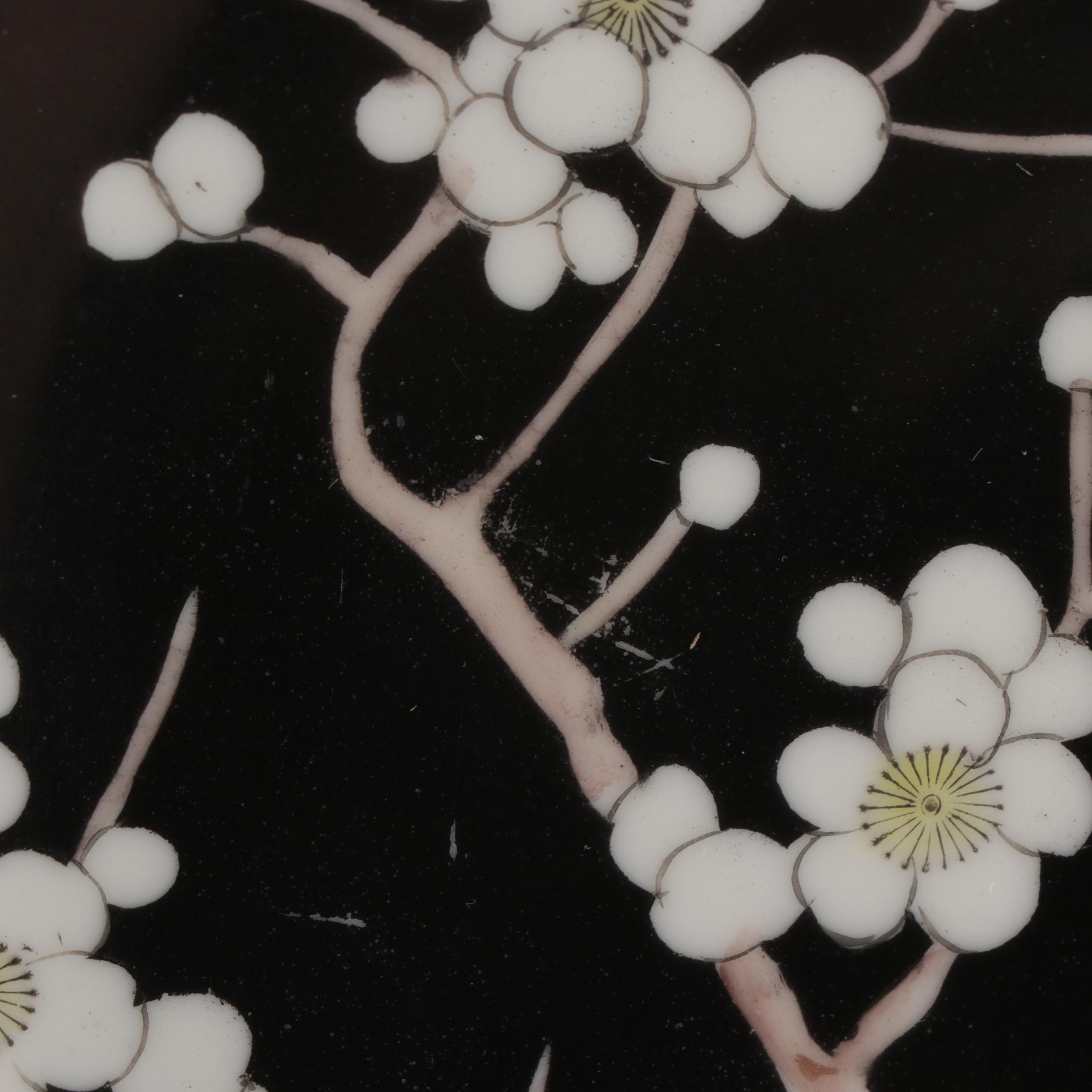 Morimura Bros Hand-Painted Porcelain Cherry Blossom Dinnerware, Early 20th C.