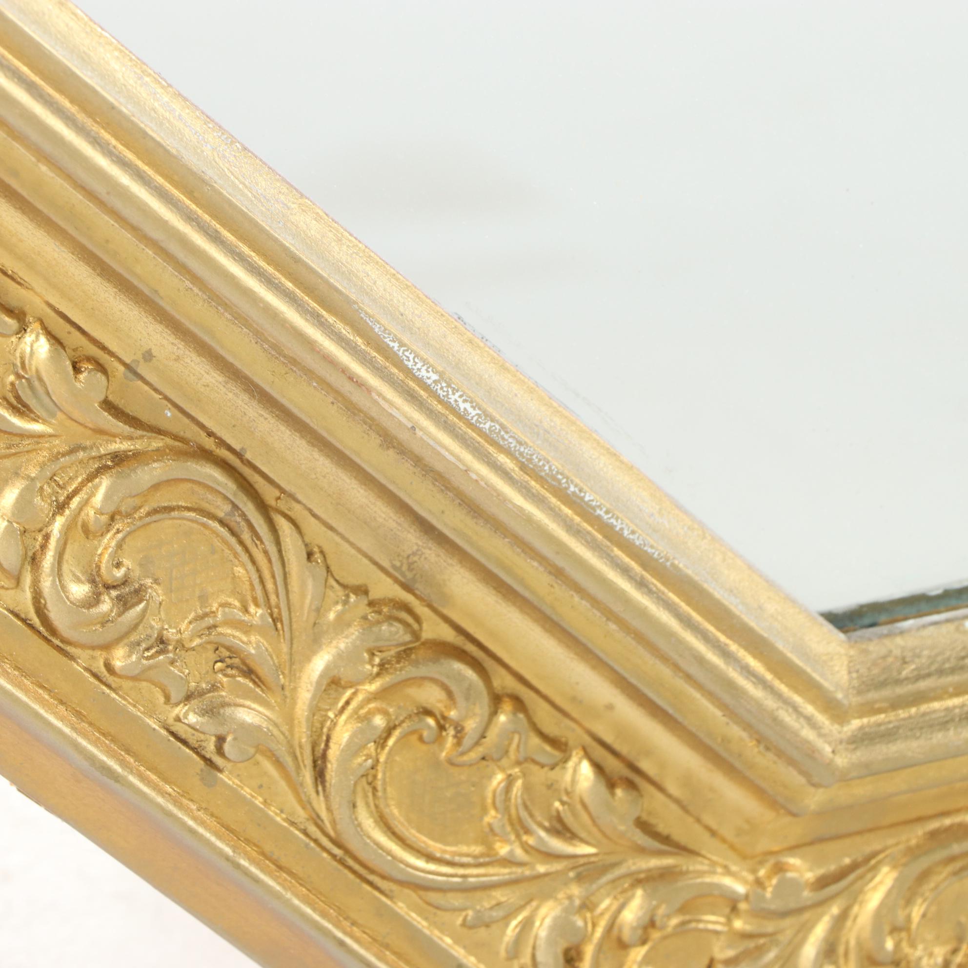 J.A. Olson Company Giltwood Mirror, Mid-20th Century