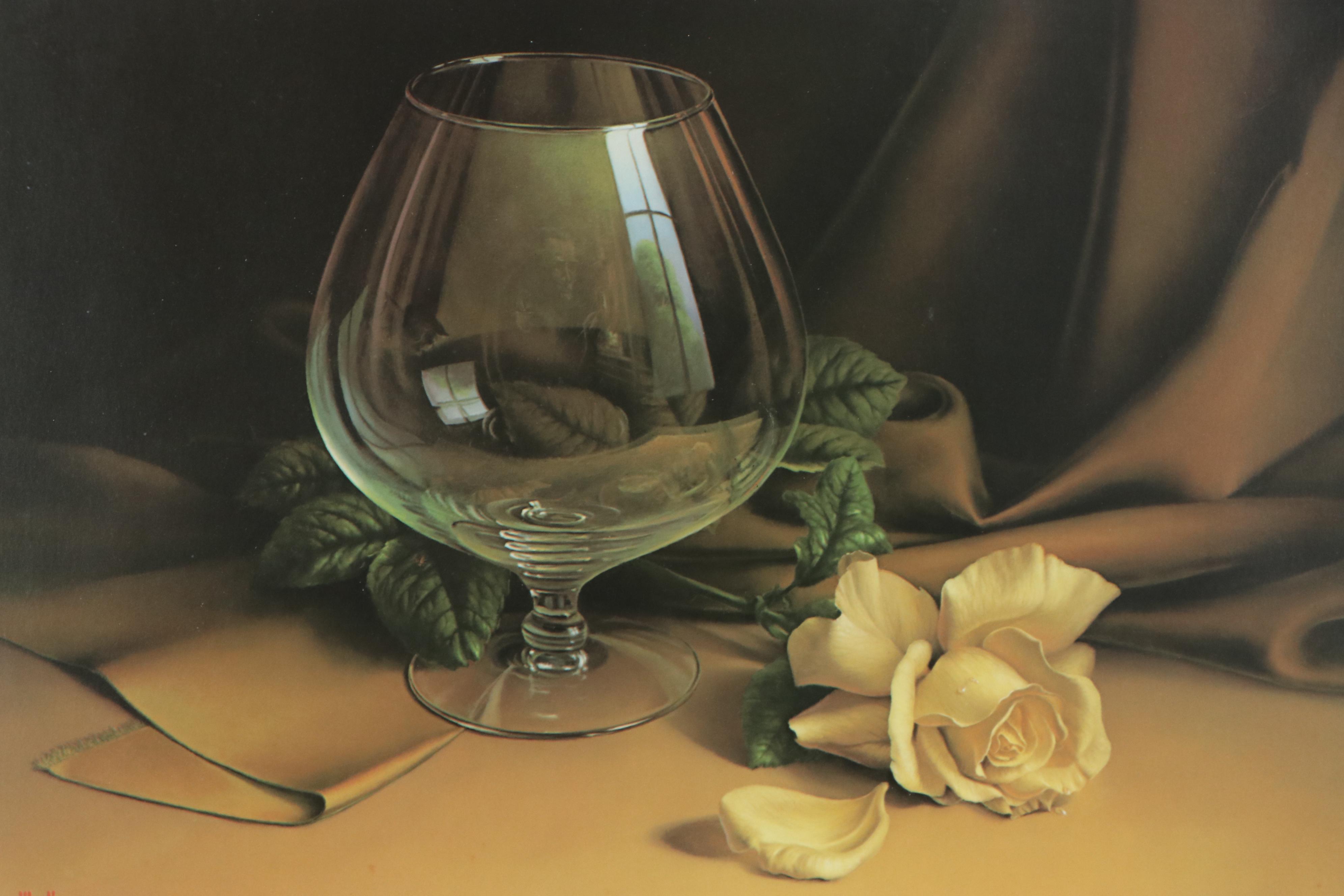 Dalhart Windberg Still Life Offset Lithograph, 1980