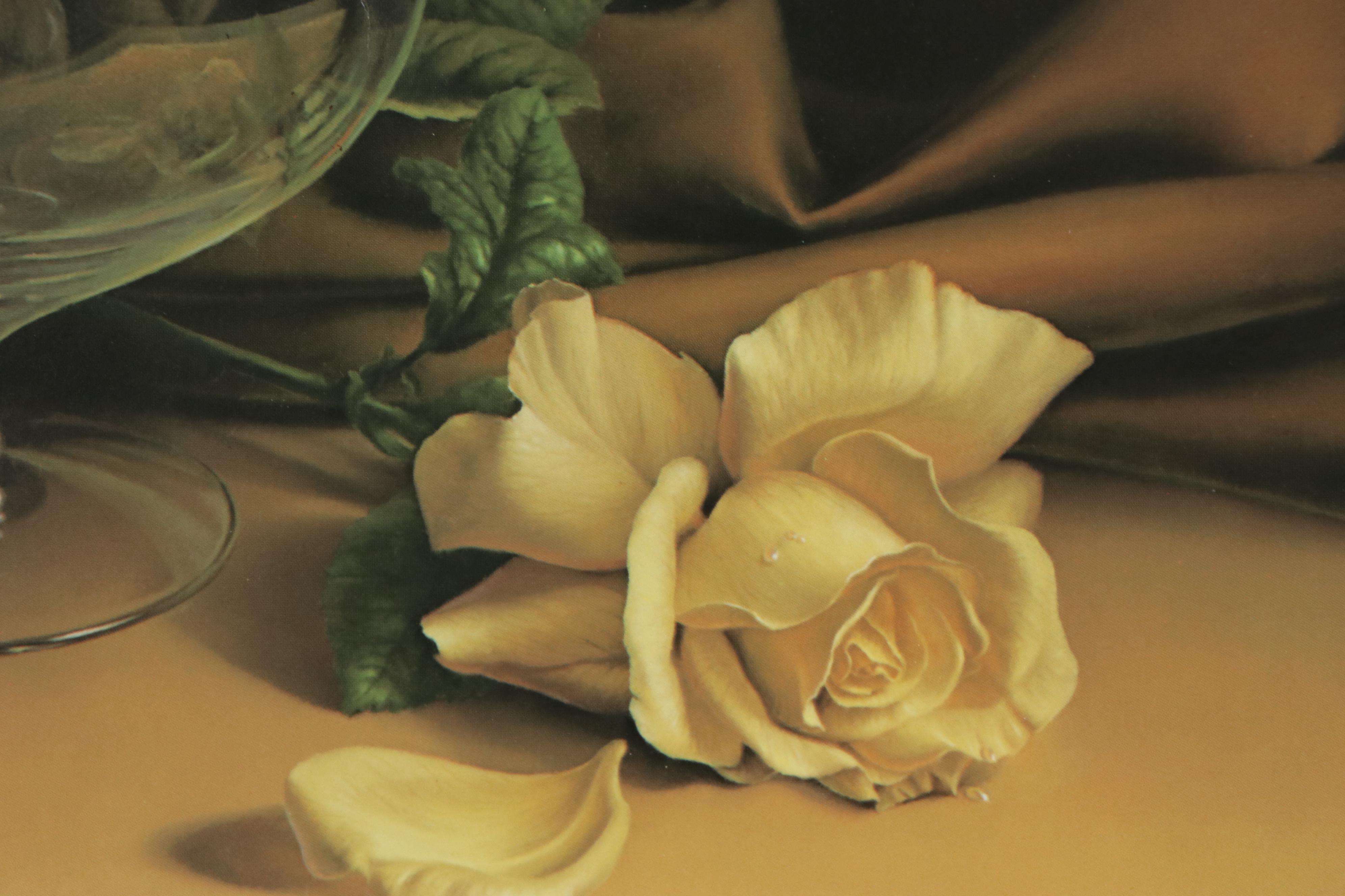 Dalhart Windberg Still Life Offset Lithograph, 1980