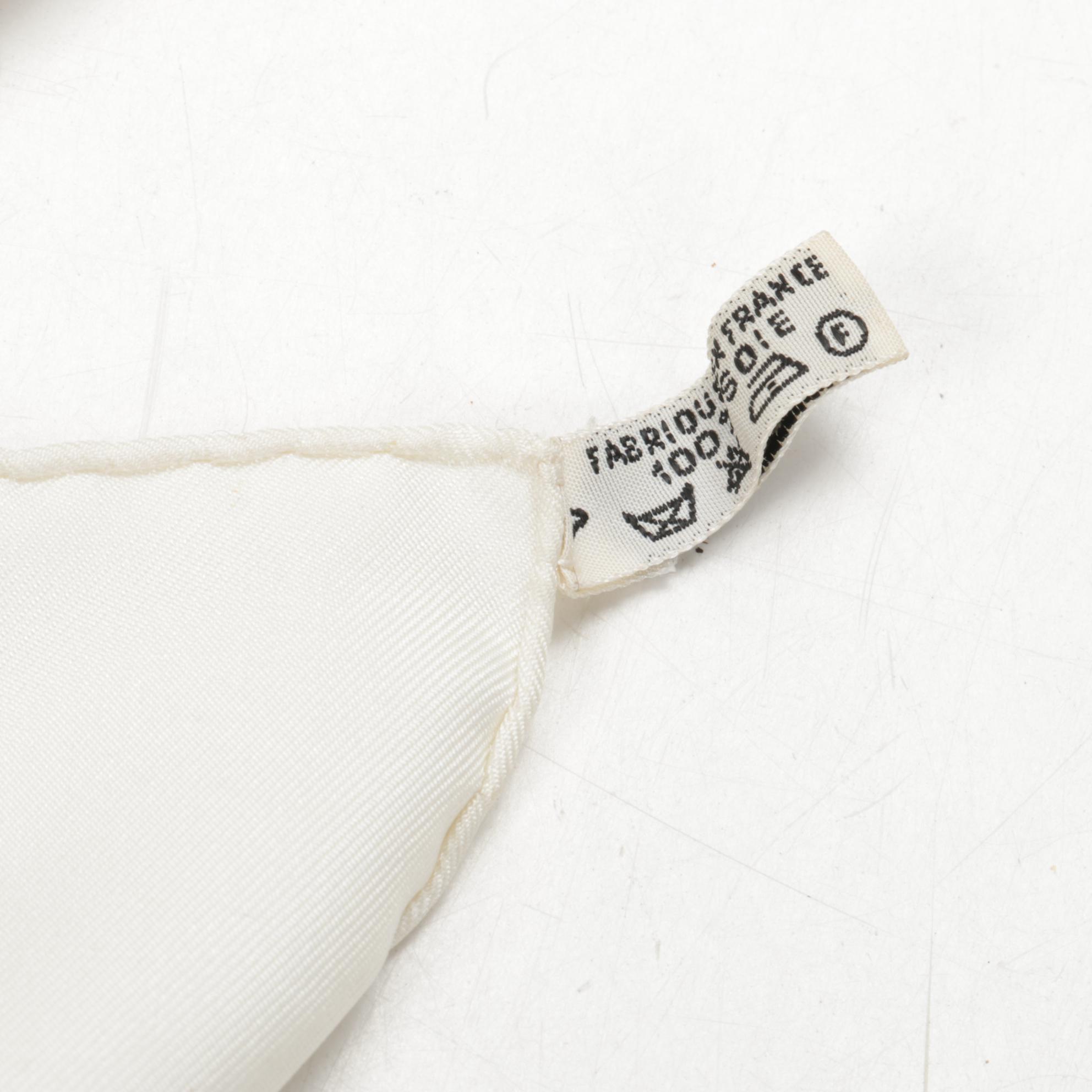 Hermès "Les Cavaliers D'Or" Silk Twill Scarf