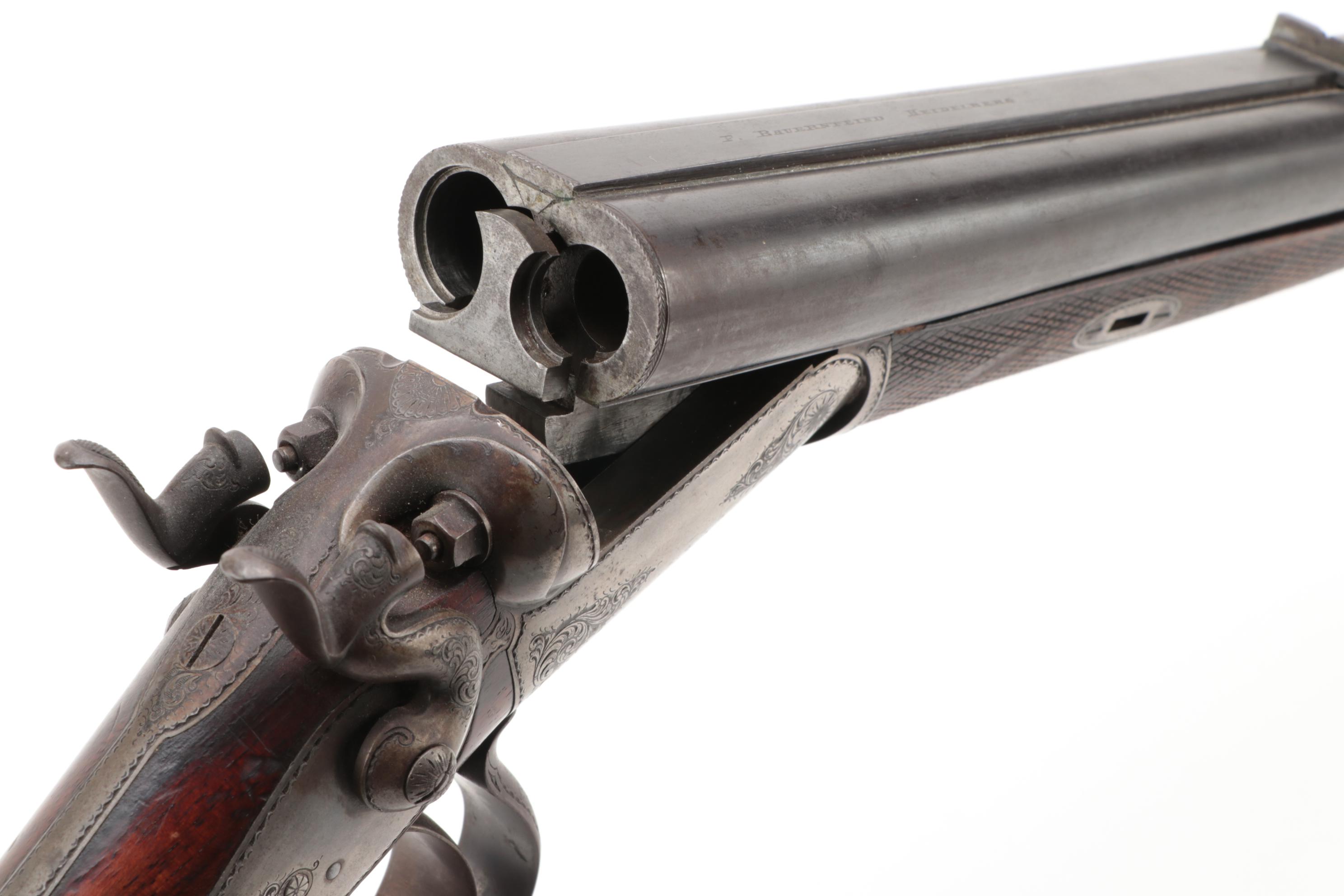 F. Bauernfeind Heidelberg Shotgun/Rifle Side by Side