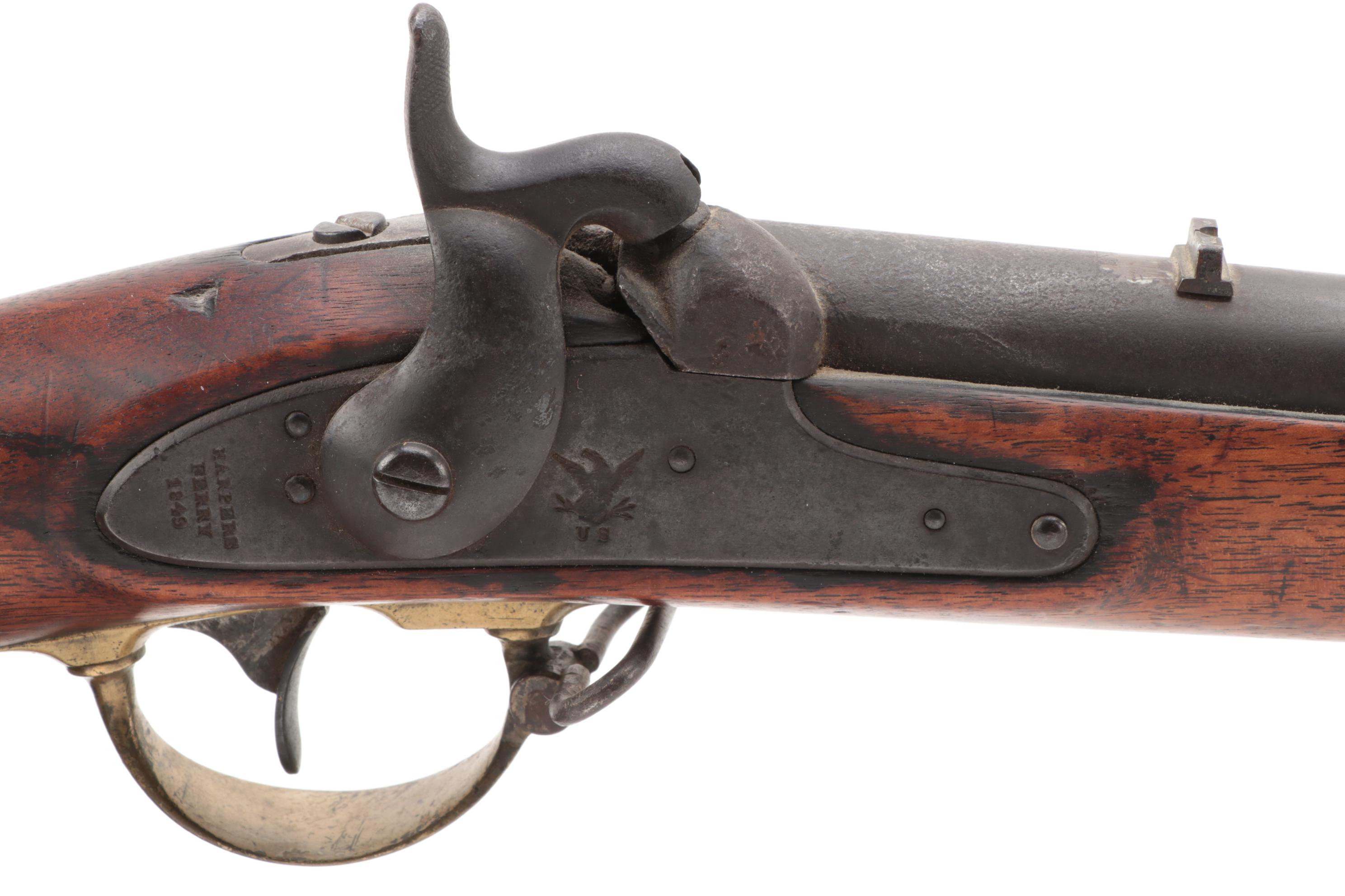 1849 Harpers Ferry Rifle Shortened to Musketoon